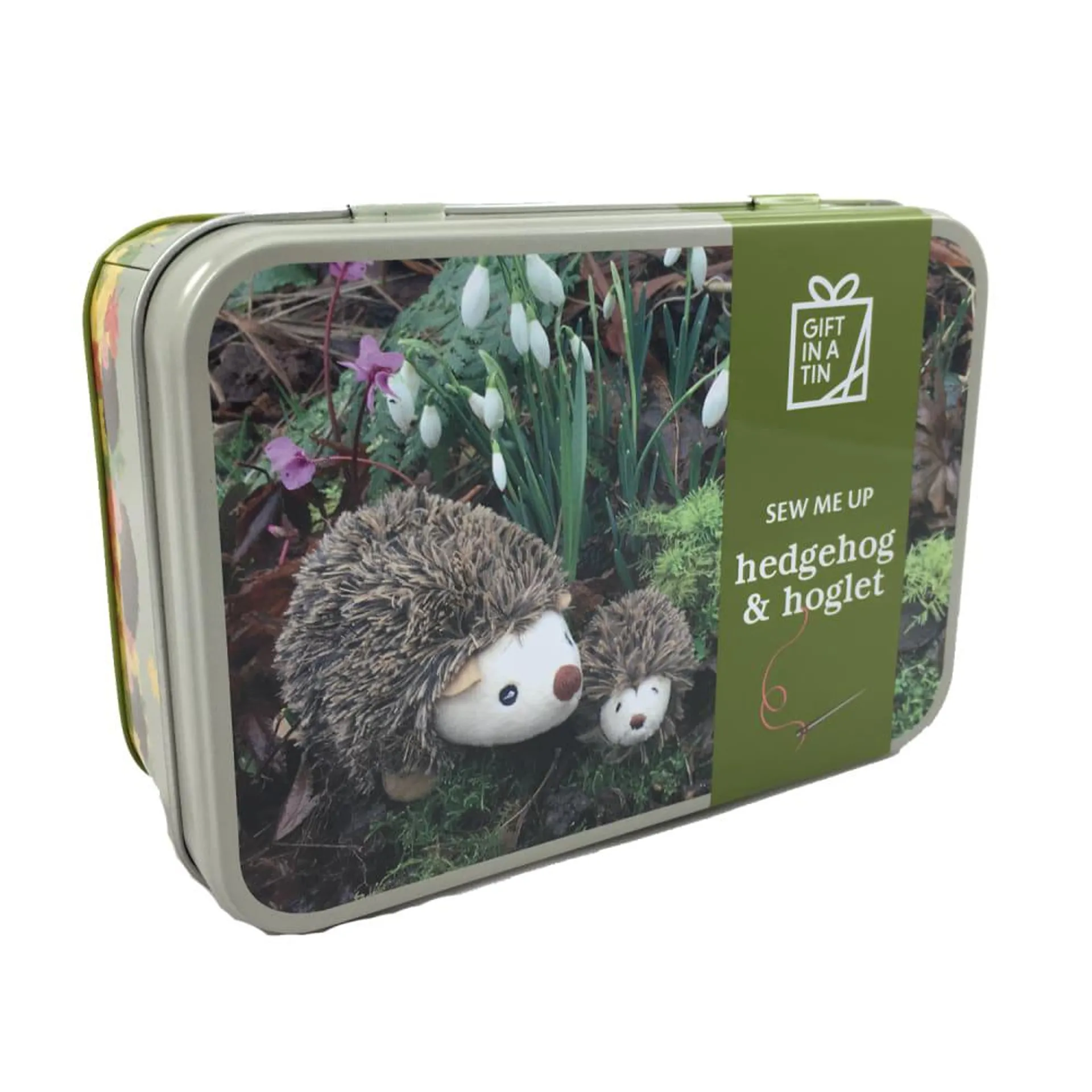 Hedgehog & Hoglet Sew Me Up Gift in a Tin