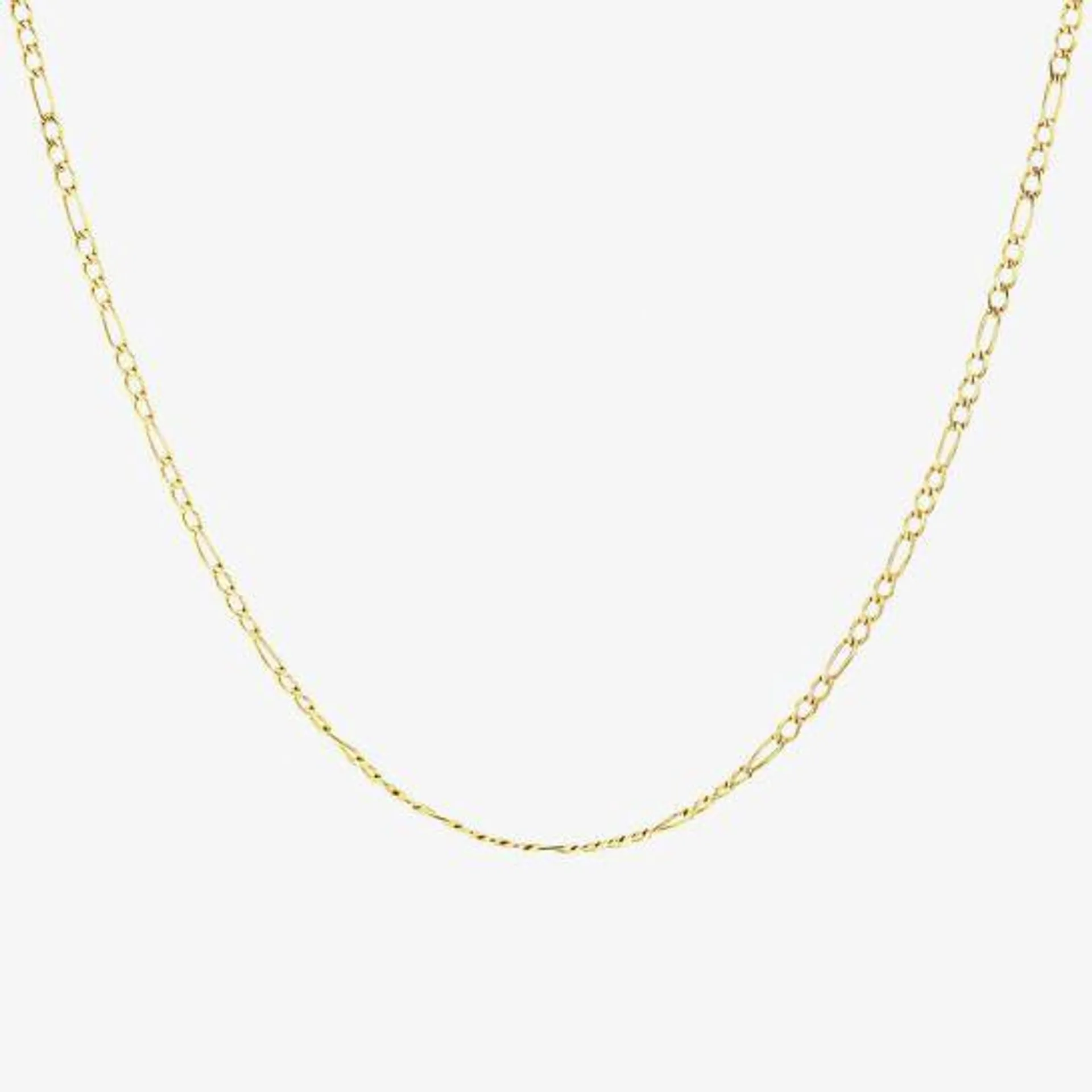 9ct Gold 20in Figaro Chain 1.15.0095