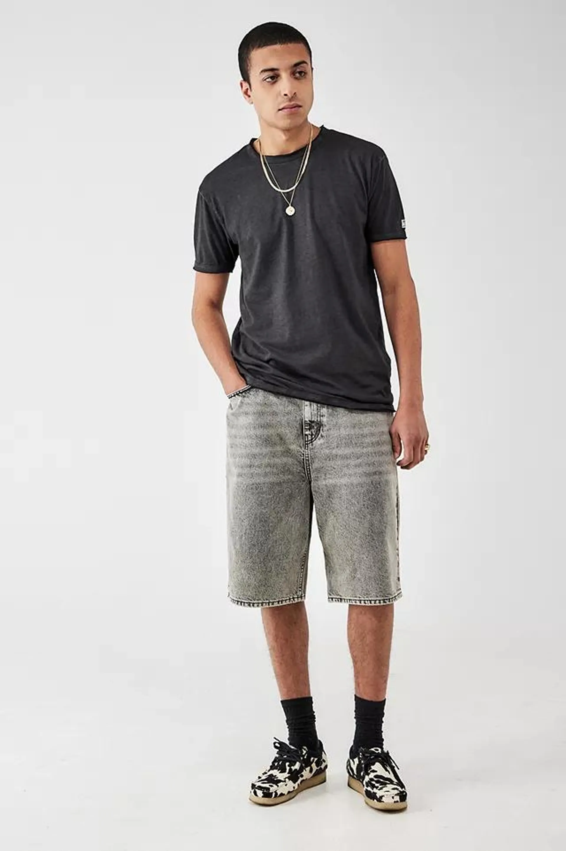 BDG Plain Raw Slub T-Shirt