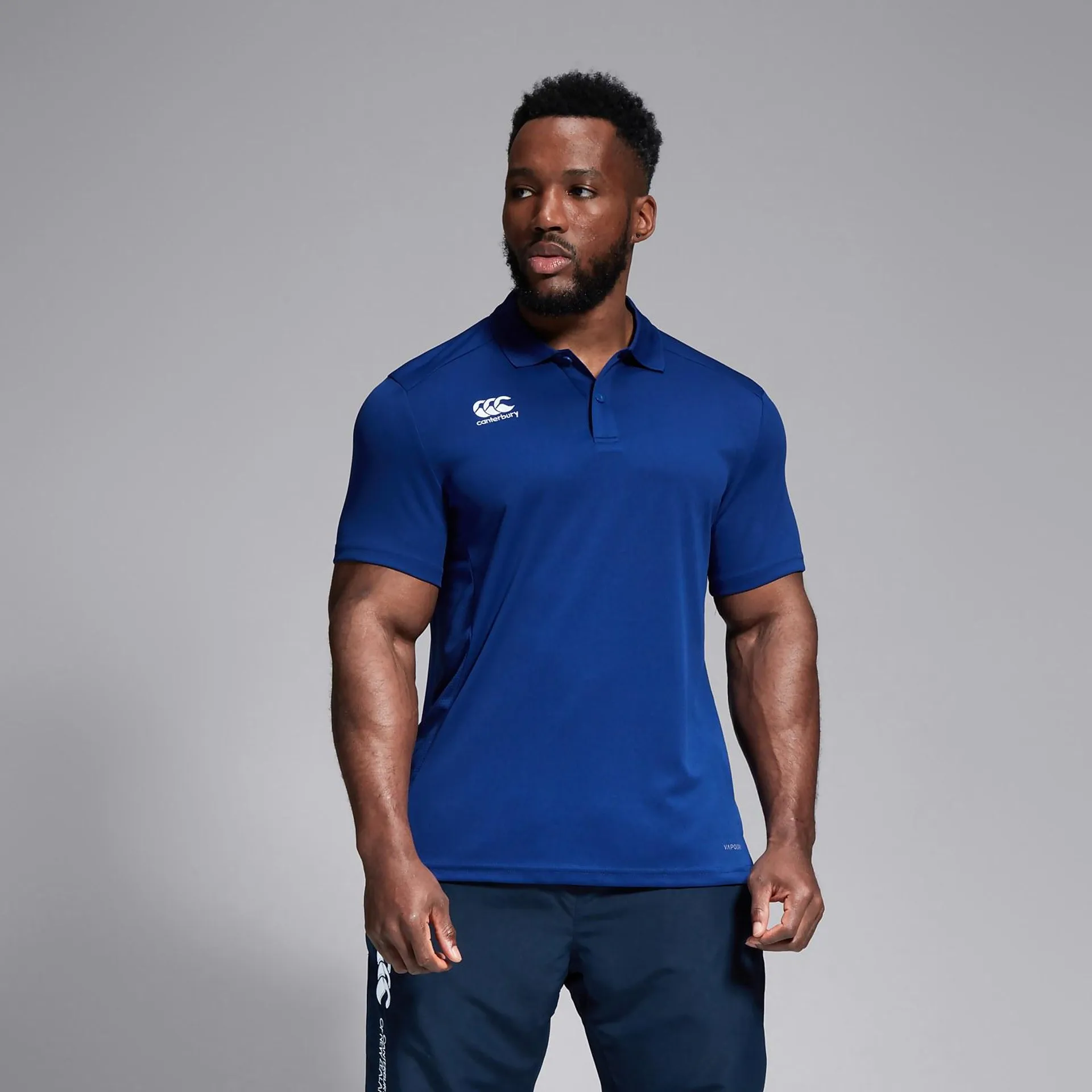 MENS CLUB DRY POLO SHIRT BLUE