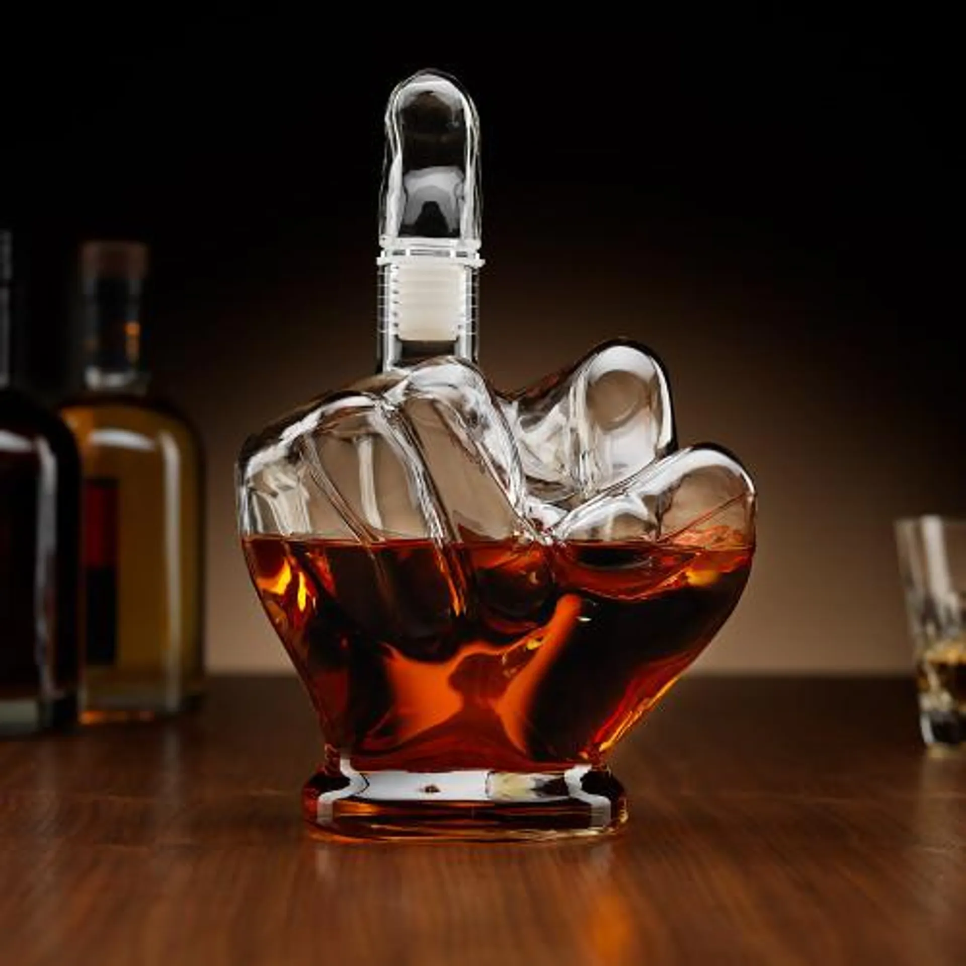 InGenious Middle Finger Decanter