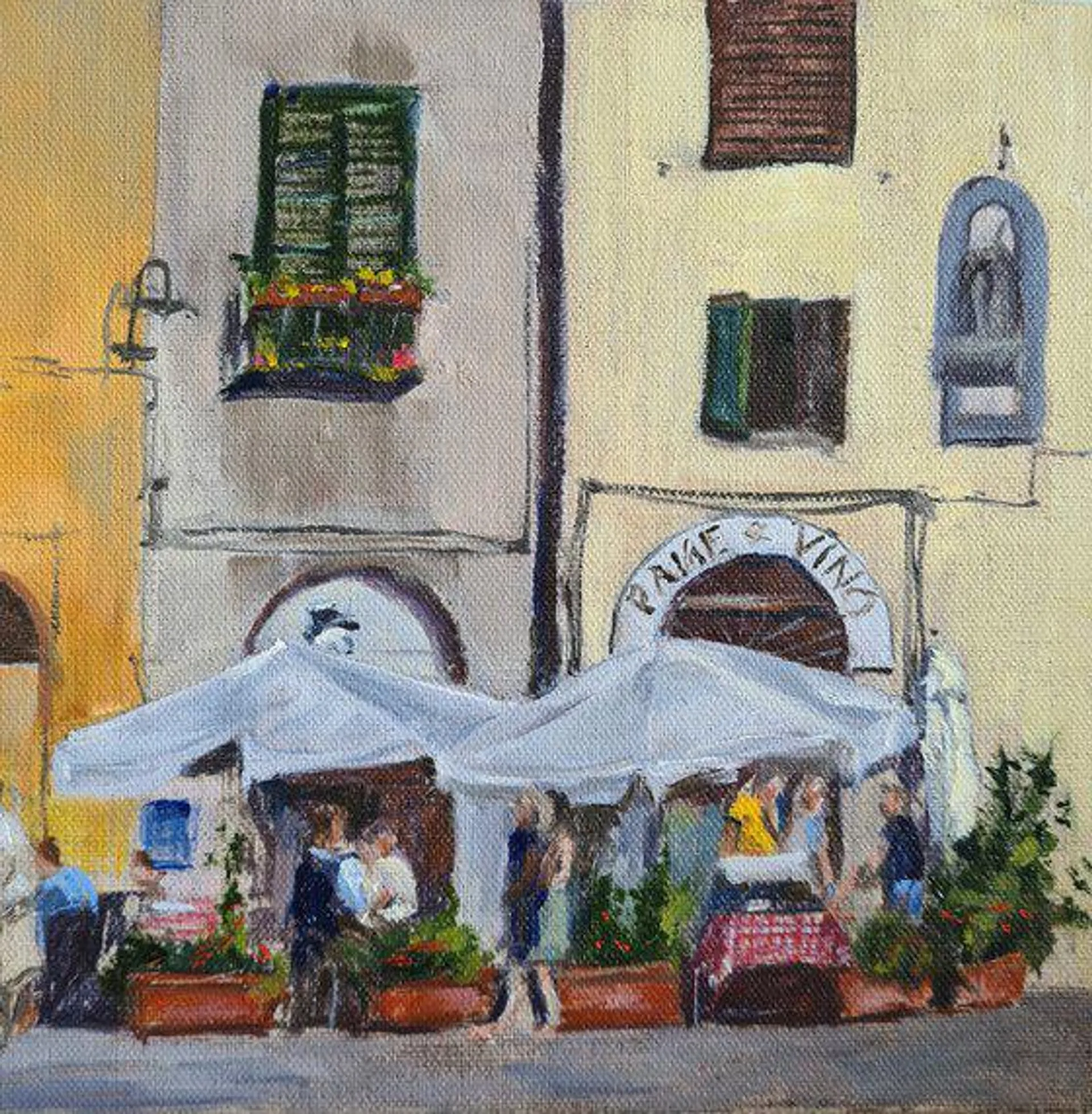 Lucca Café scene (2023)