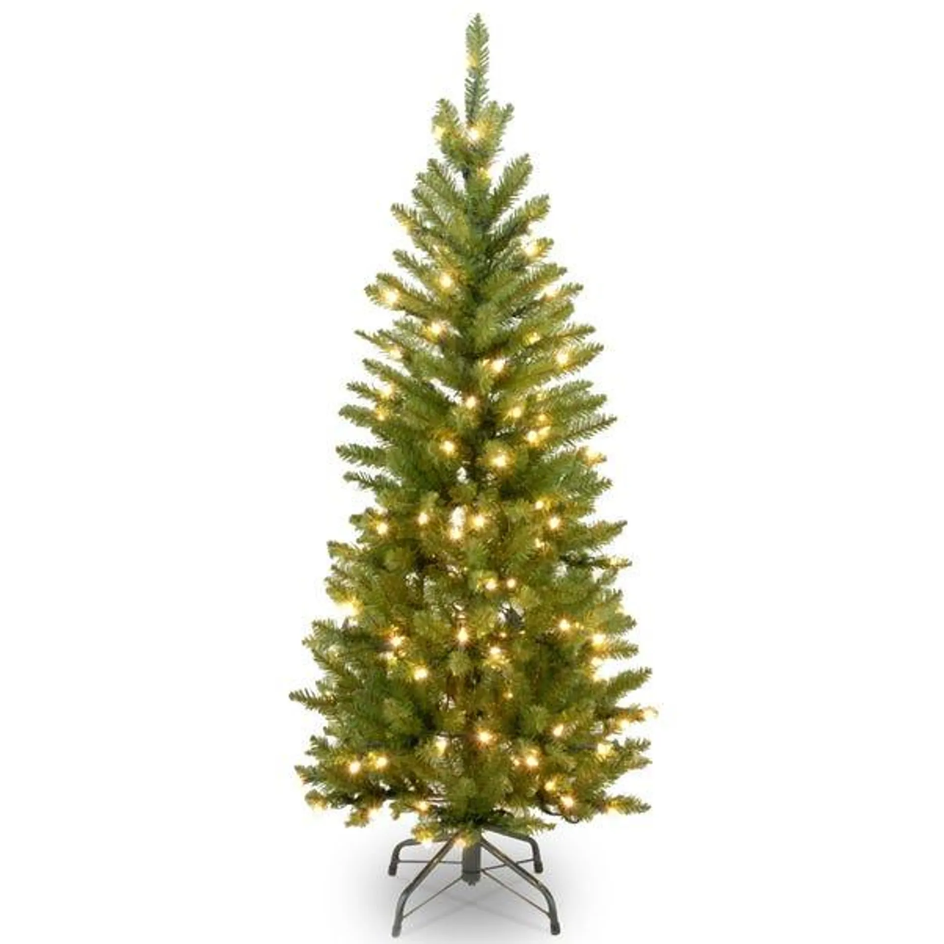 7ft Pre-Lit Kingswood Slim Christmas Tree