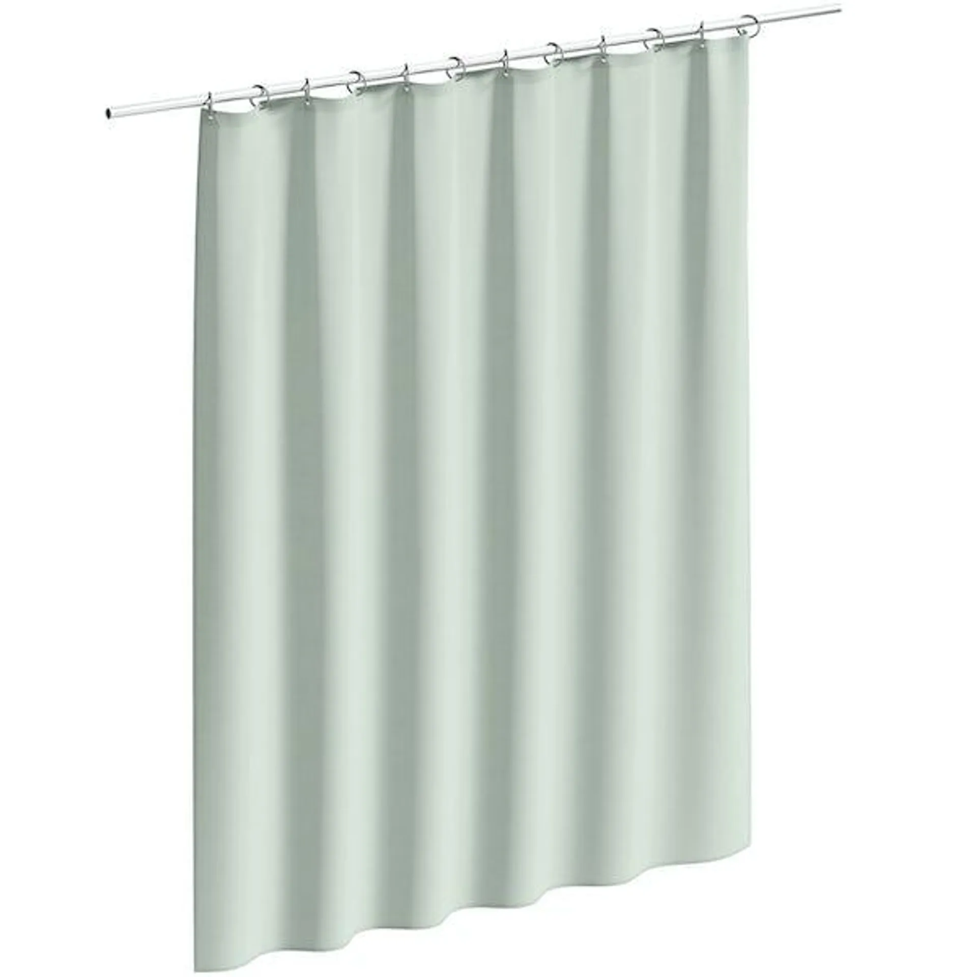 Accents grey shower curtain