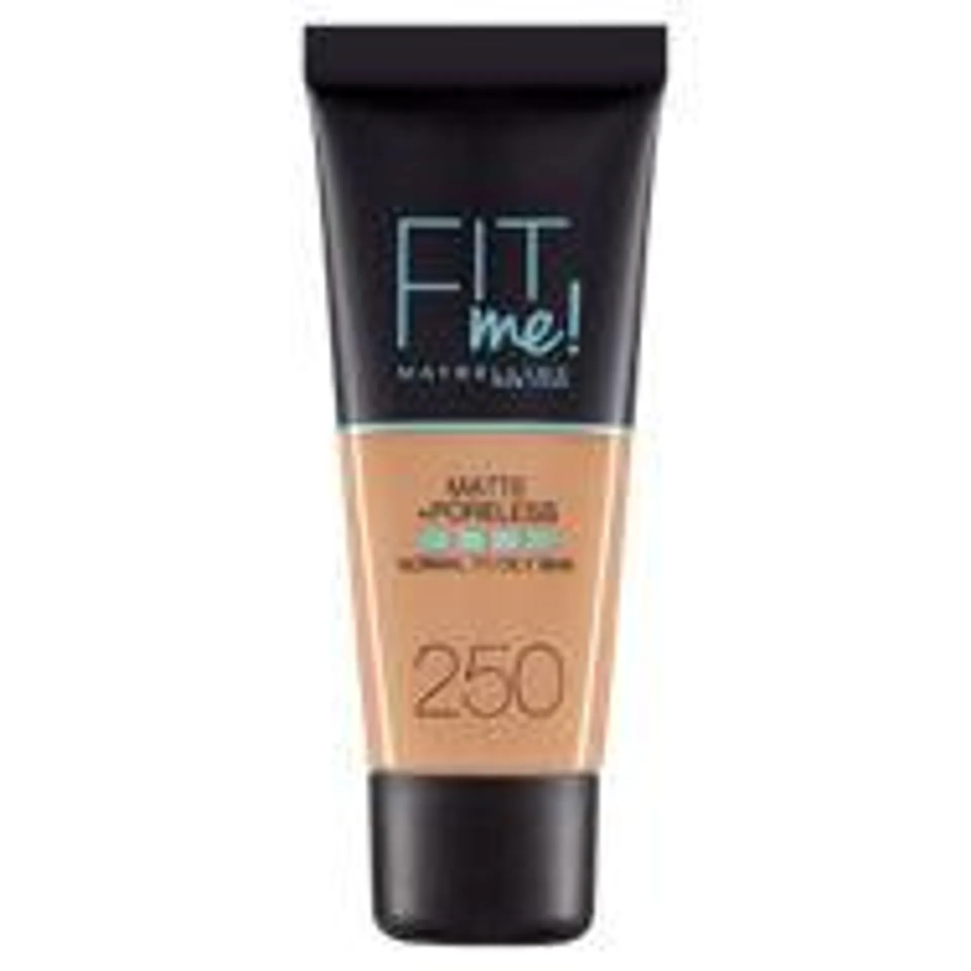 Maybelline Fit Me! Matte+Poreless Liquid Foundation 250 Sun Beige