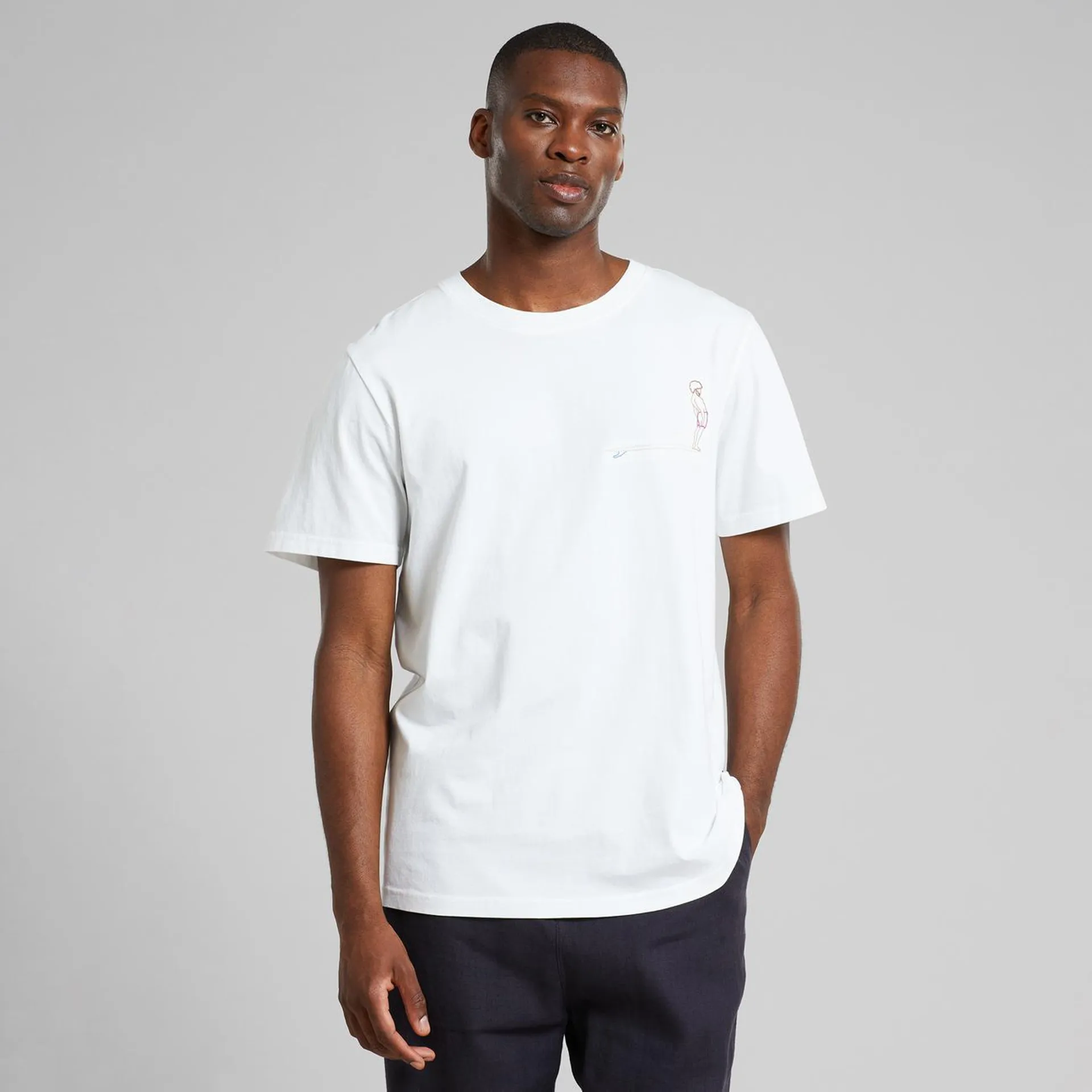 T-shirt Stockholm Hang Ten White