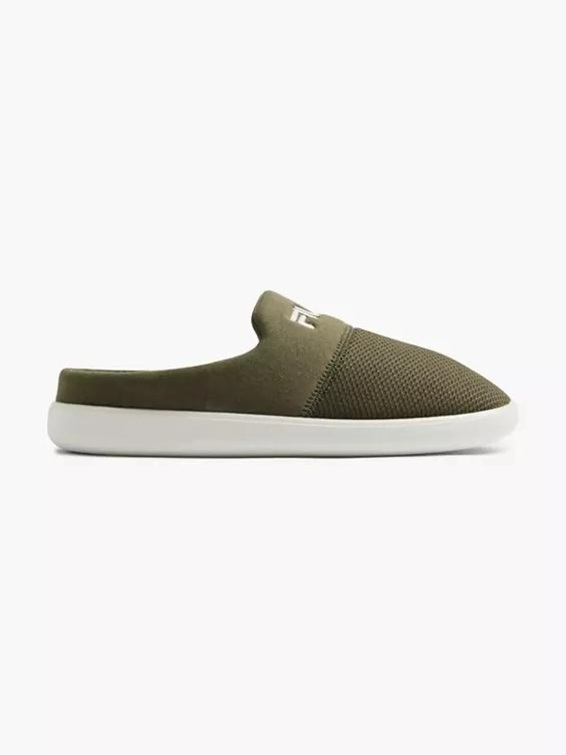 Mens Fila Khaki Slip-on Shoes