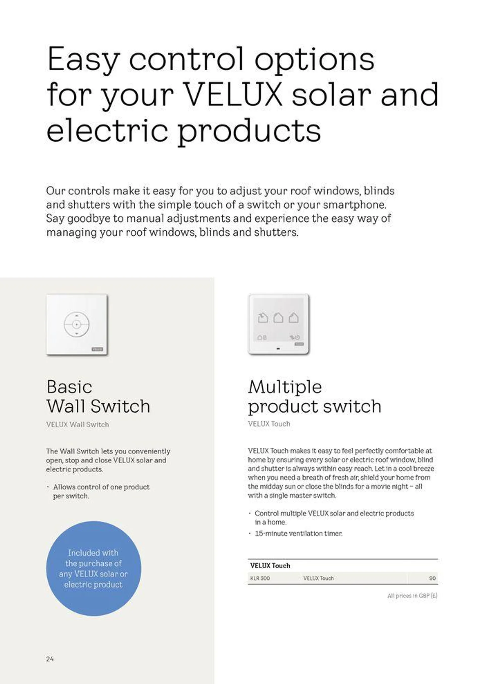 Product Catalogue 2024 from 2 April to 31 December 2024 - Catalogue Page 24