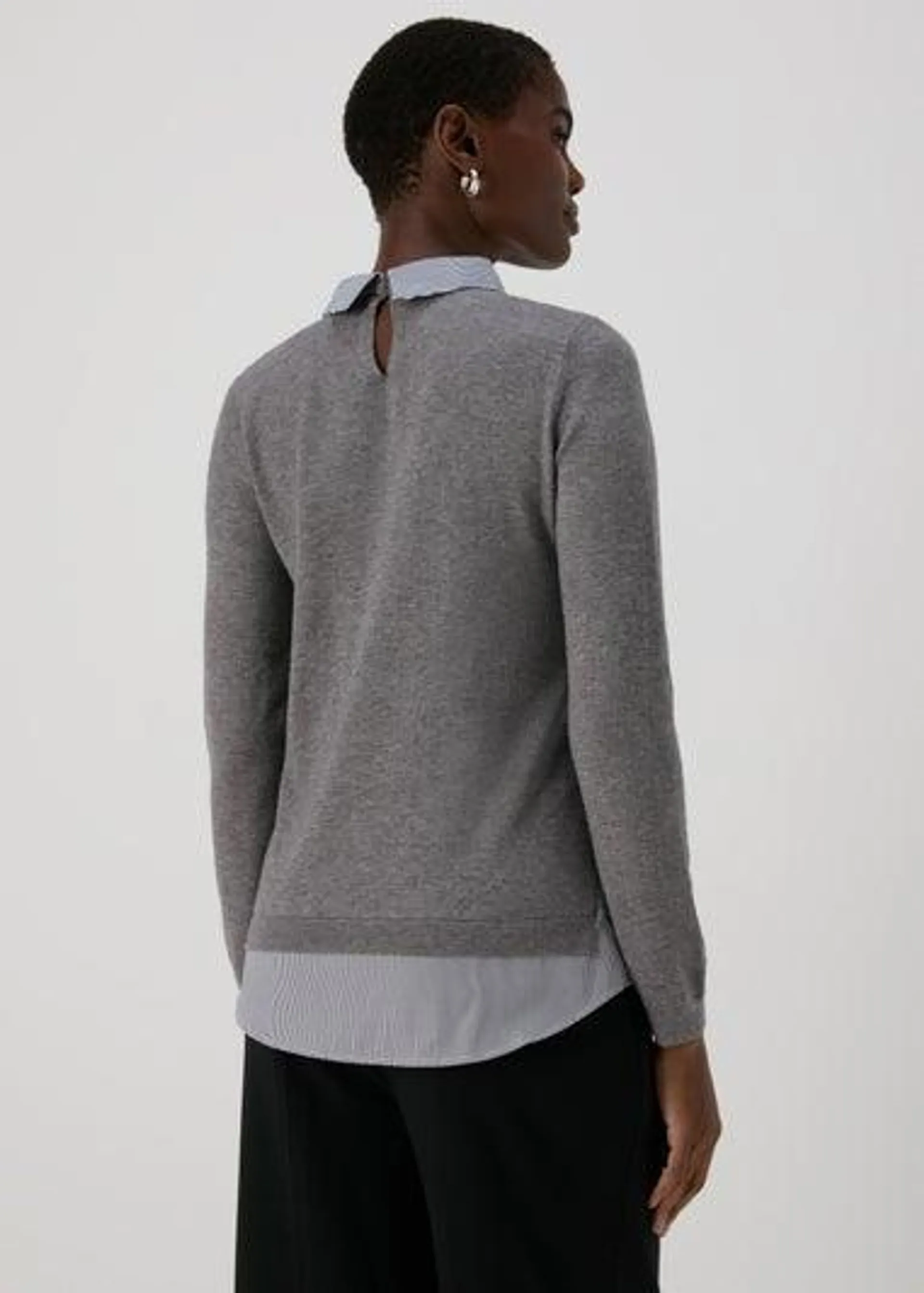 Et Vous Grey Jumper & Shirt