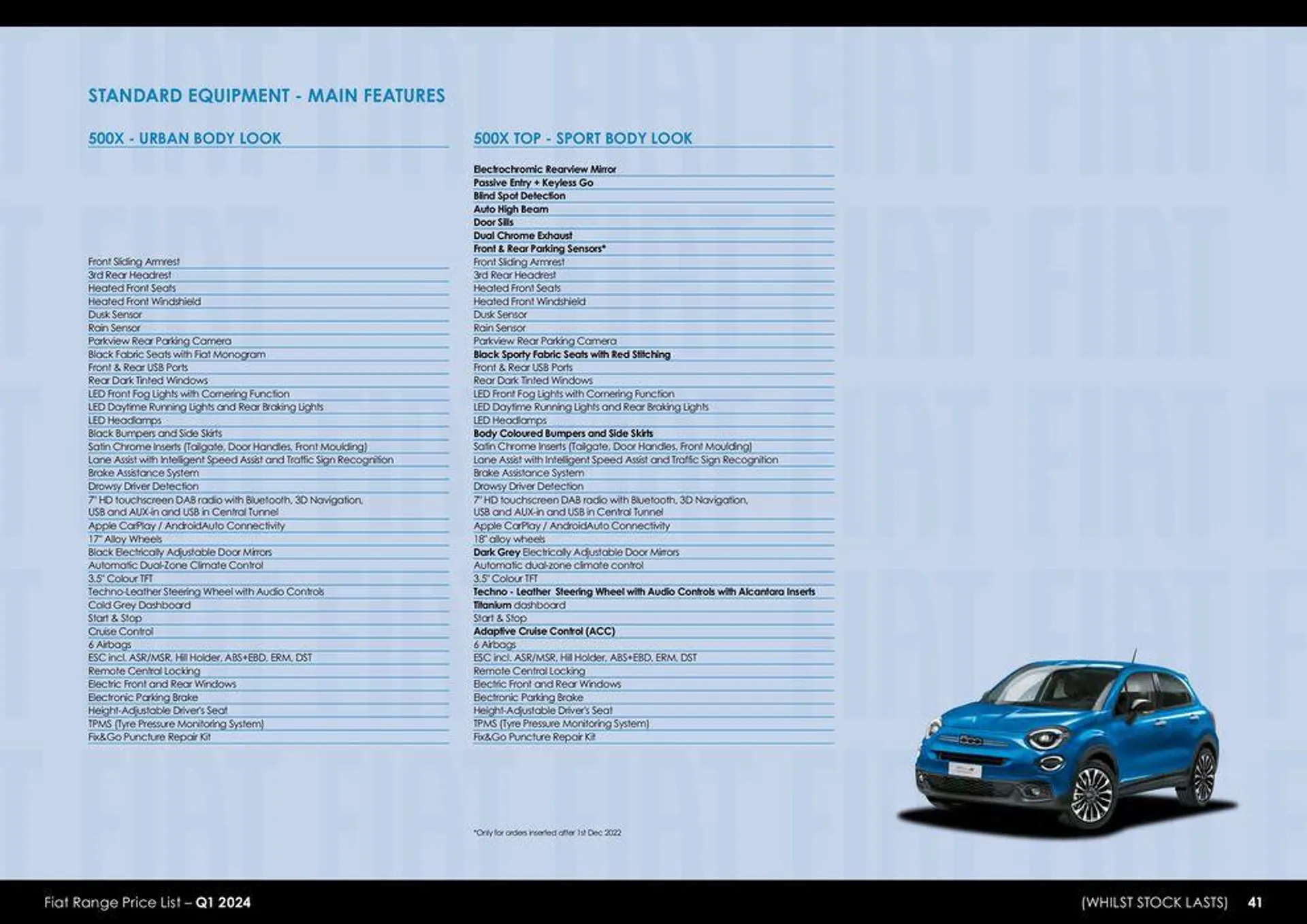 Fiat Range Price List 2024 - 41