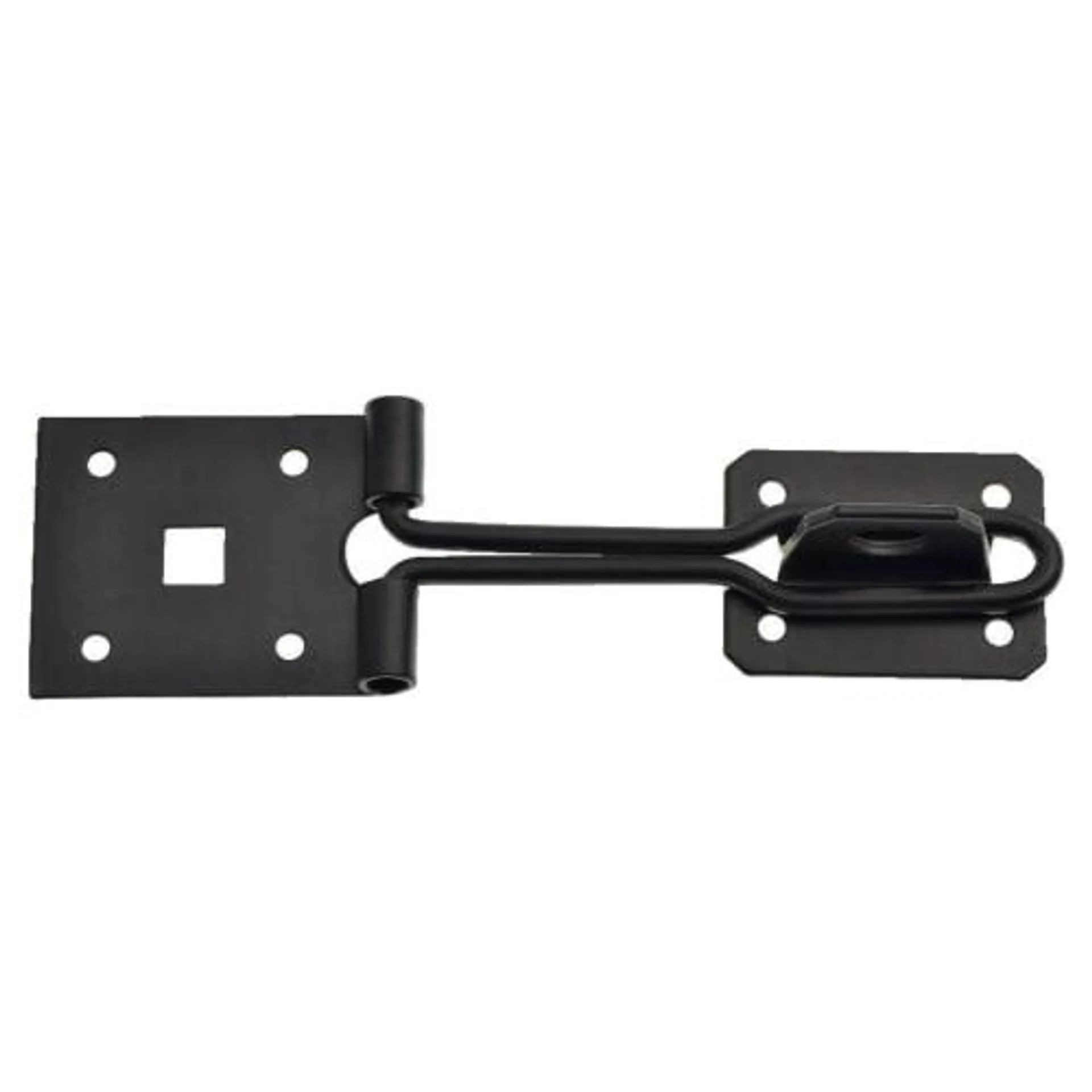 Wickes Wire Hasp and Staple Black - 150mm