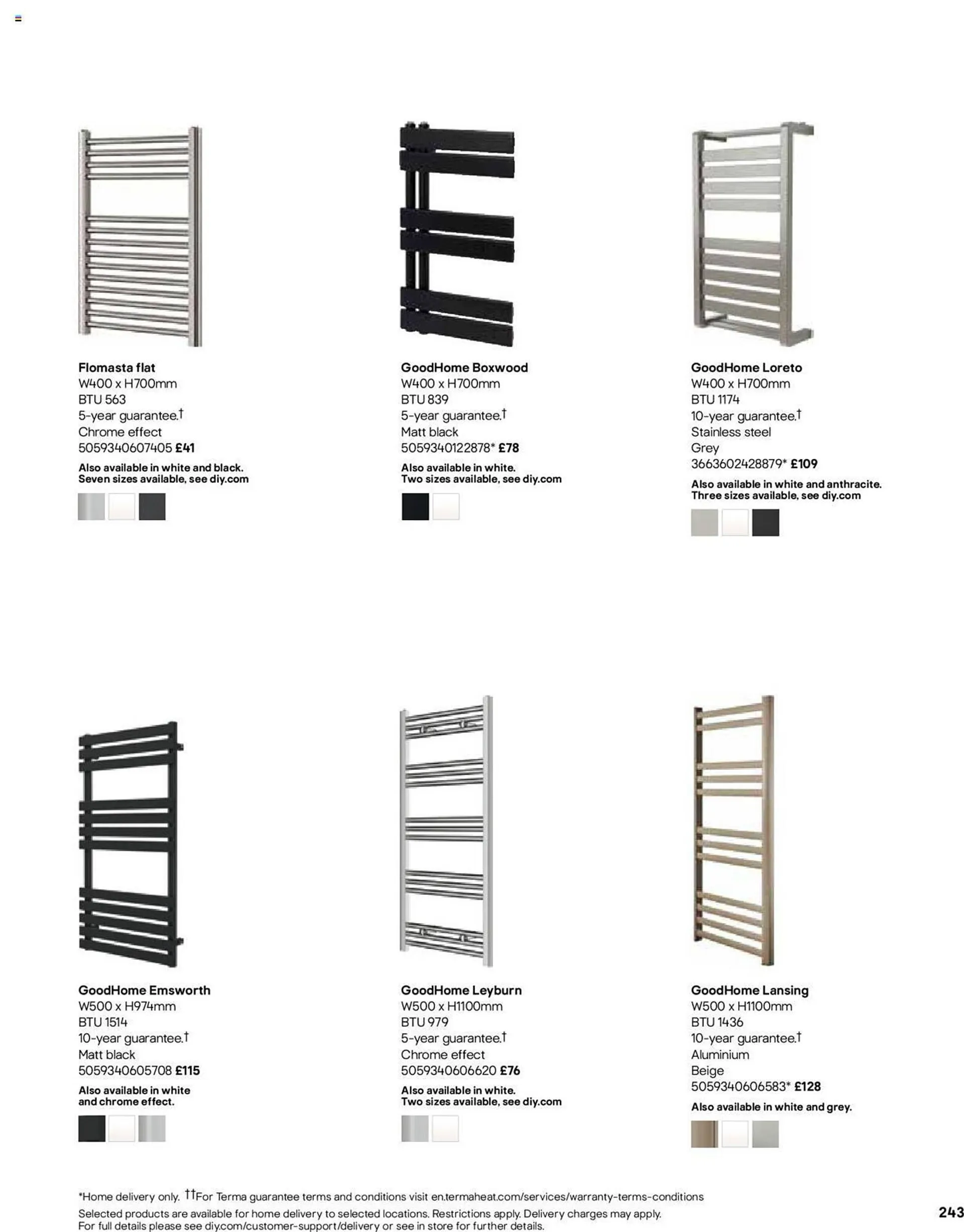 B&Q leaflet from 22 March to 31 January 2025 - Catalogue Page 244