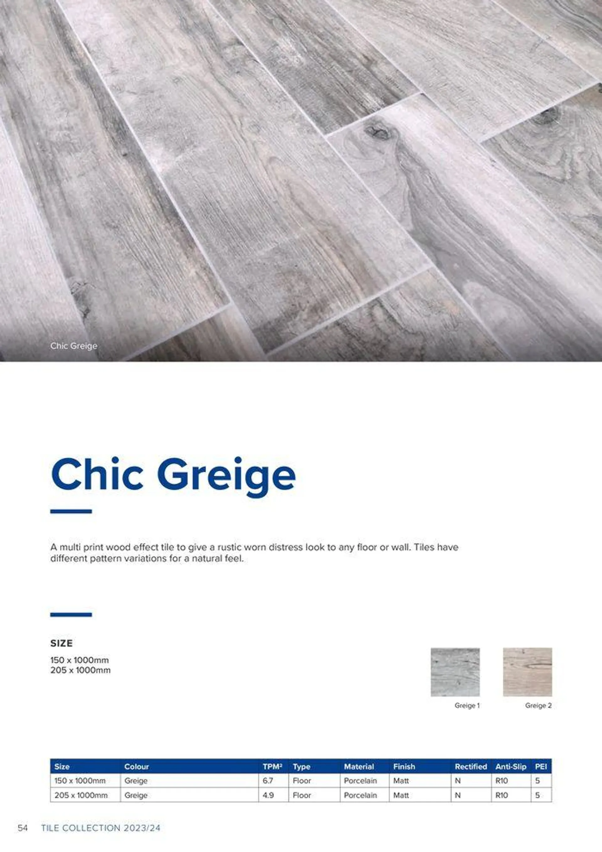 Tile Collection 2023/34 from 24 October to 31 December 2024 - Catalogue Page 54