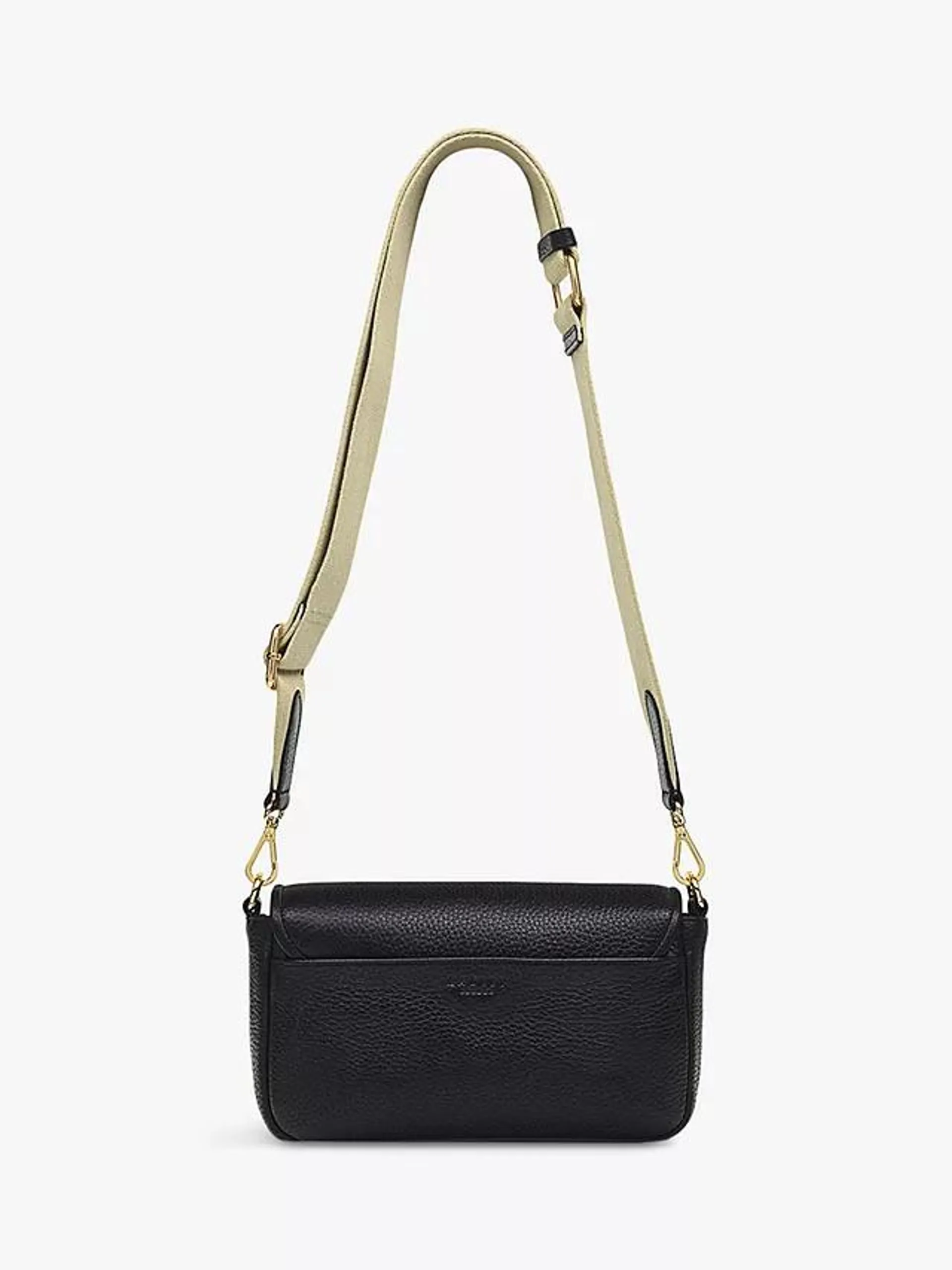 Radley Heirloom Place Medium Flapover Cross Body, Black