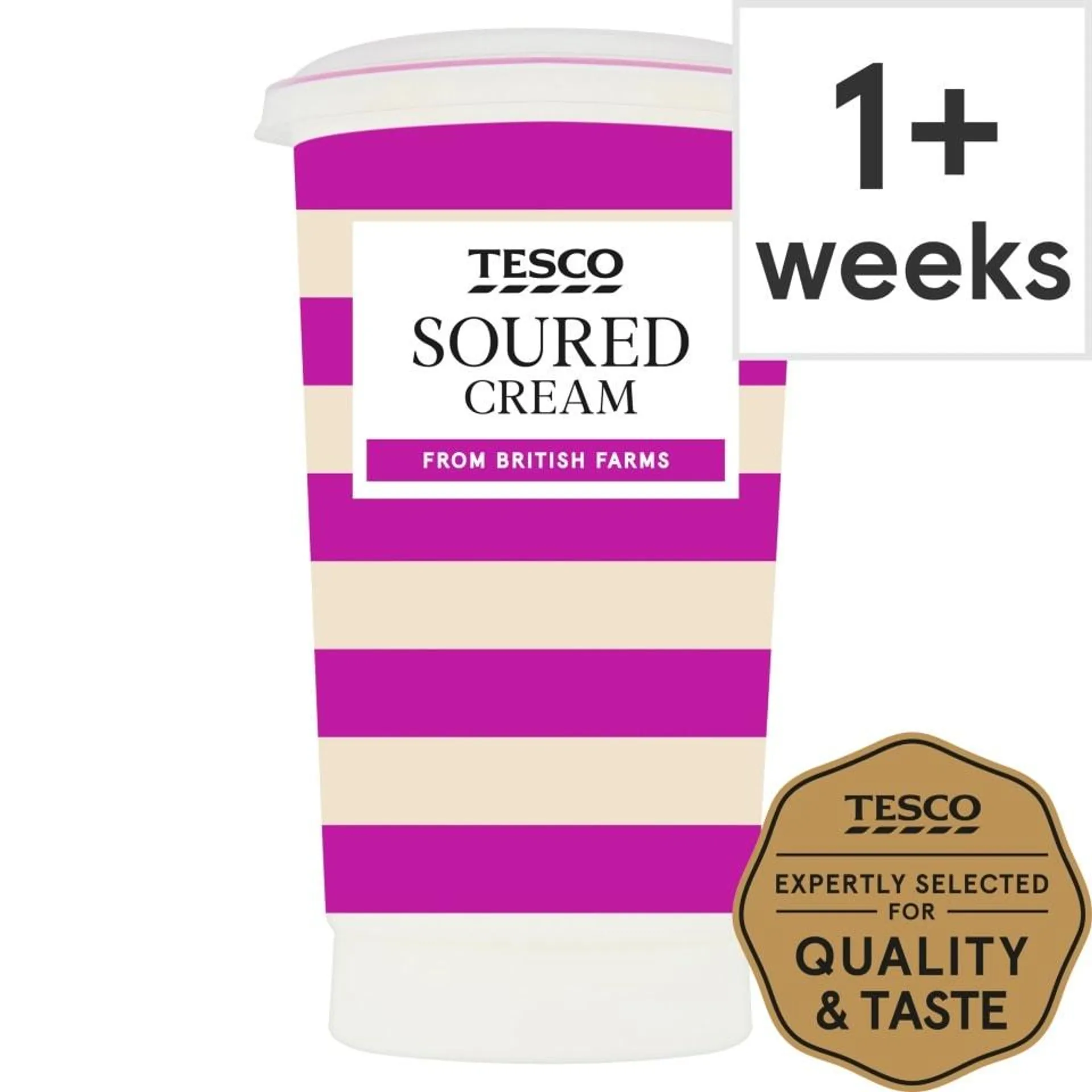 Tesco Soured Cream 300Ml