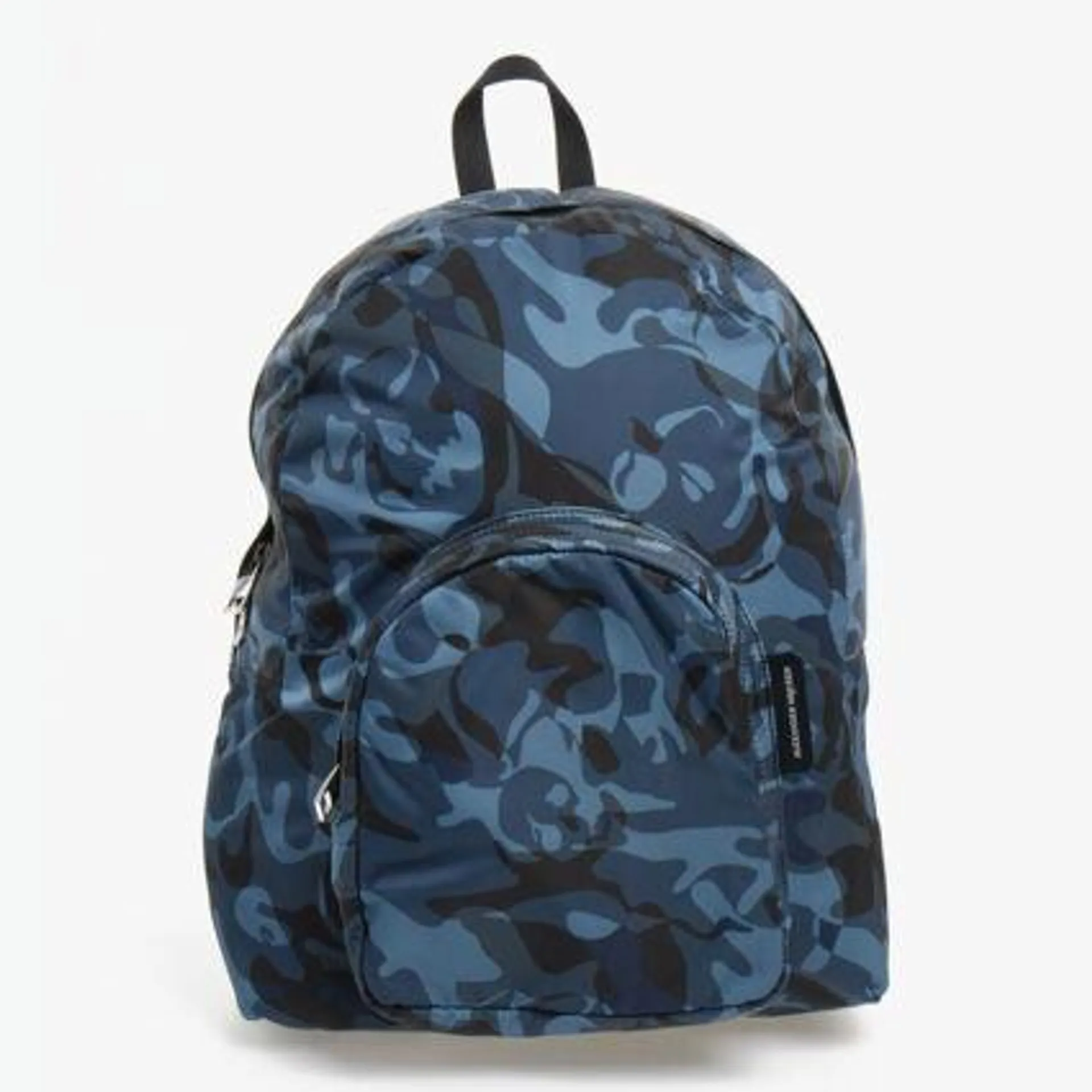 Blue Camouflage Backpack