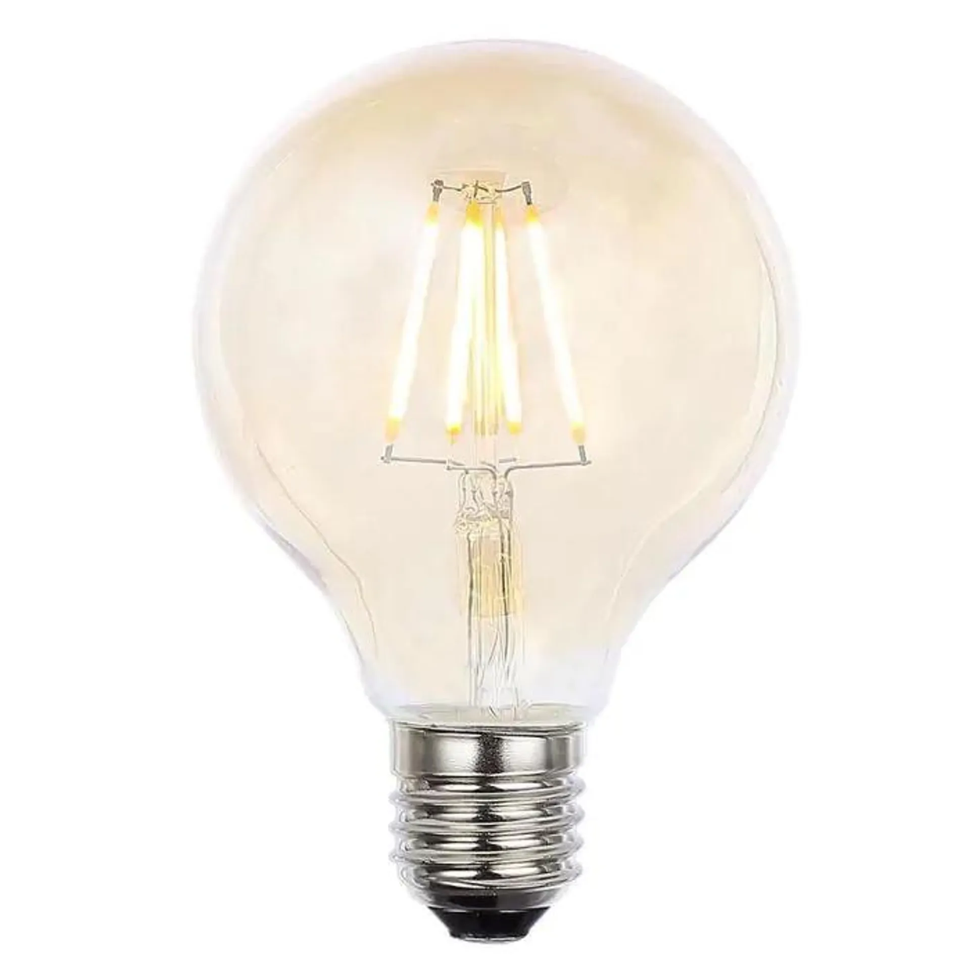 4W LED ES E27 Vintage Filament Globe Bulb, Tinted
