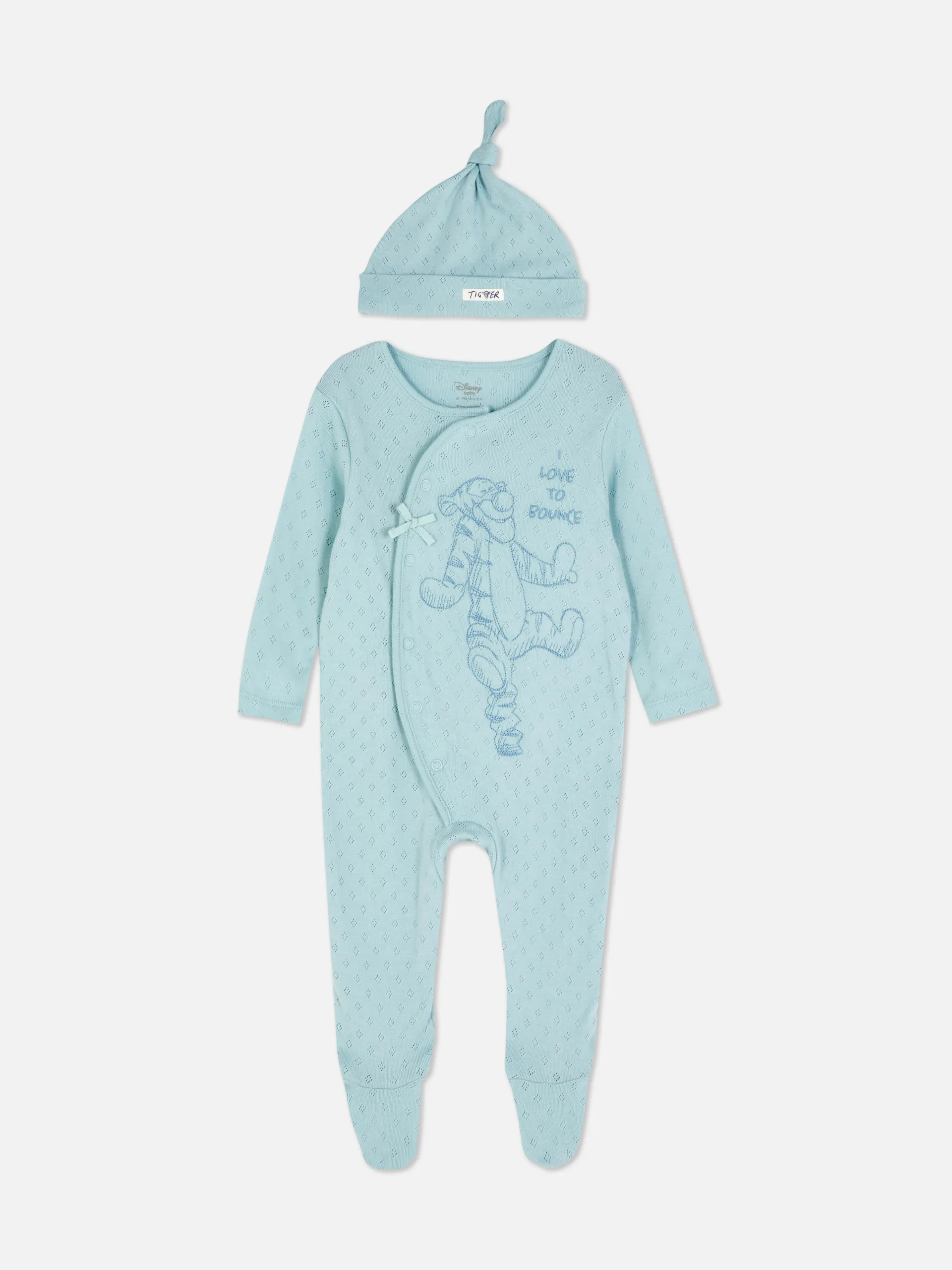 Disney’s Winnie the Pooh Tigger Sleepsuit and Hat Set