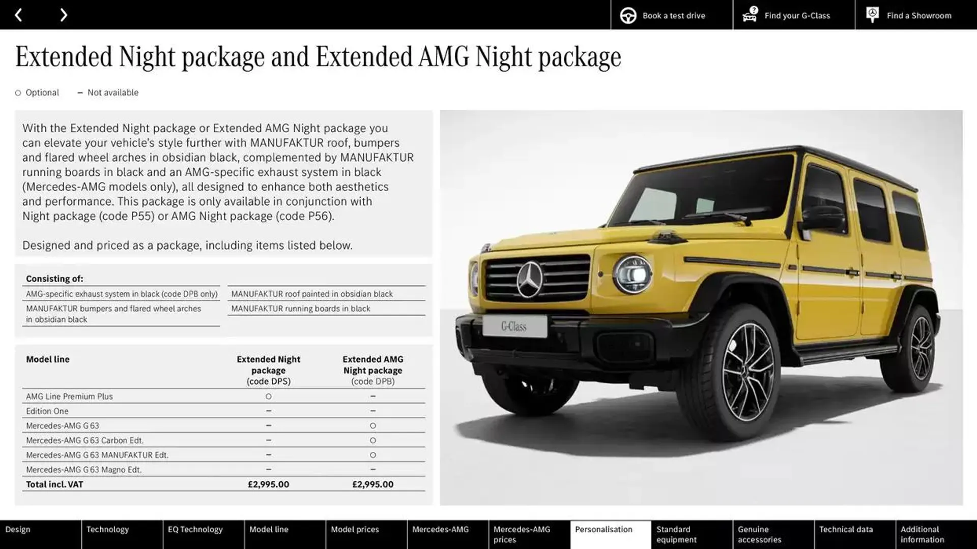 Mercedes Benz New G-Class from 12 October to 12 October 2025 - Catalogue Page 67