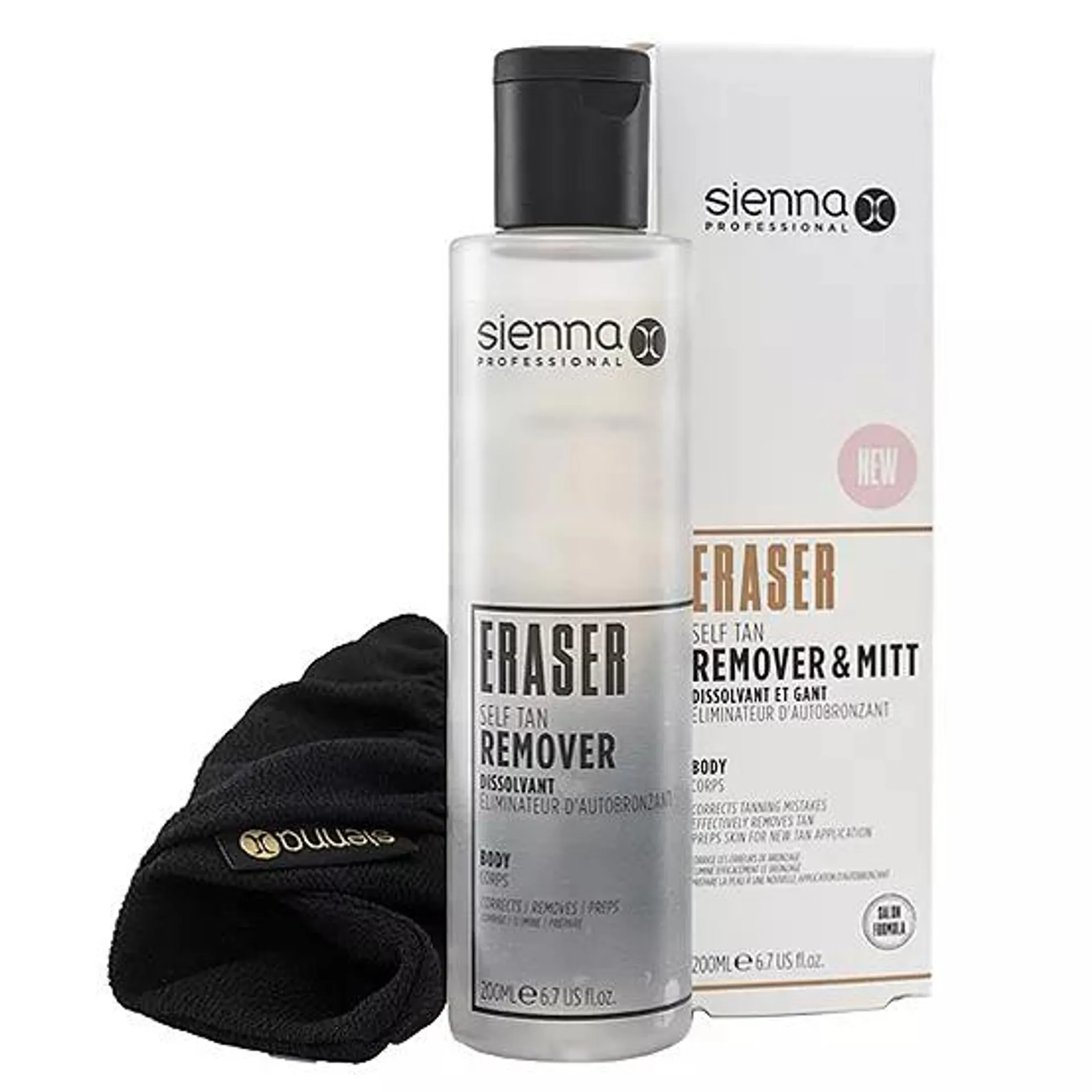 Sienna X Eraser Self Tan Remover & Mitt 200ml