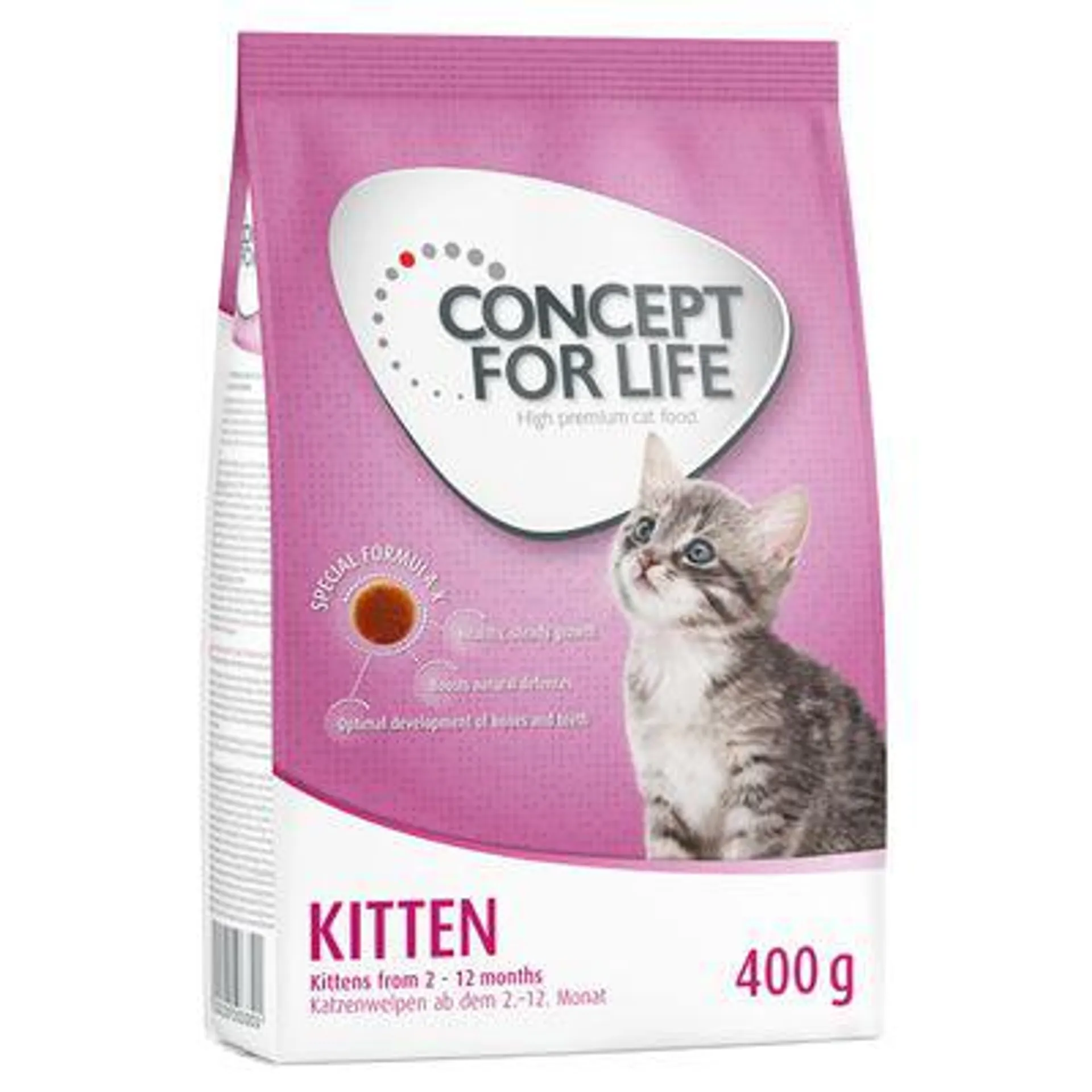 400g Concept for Life Adult/Kitten Dry Cat Food - Special Price!*