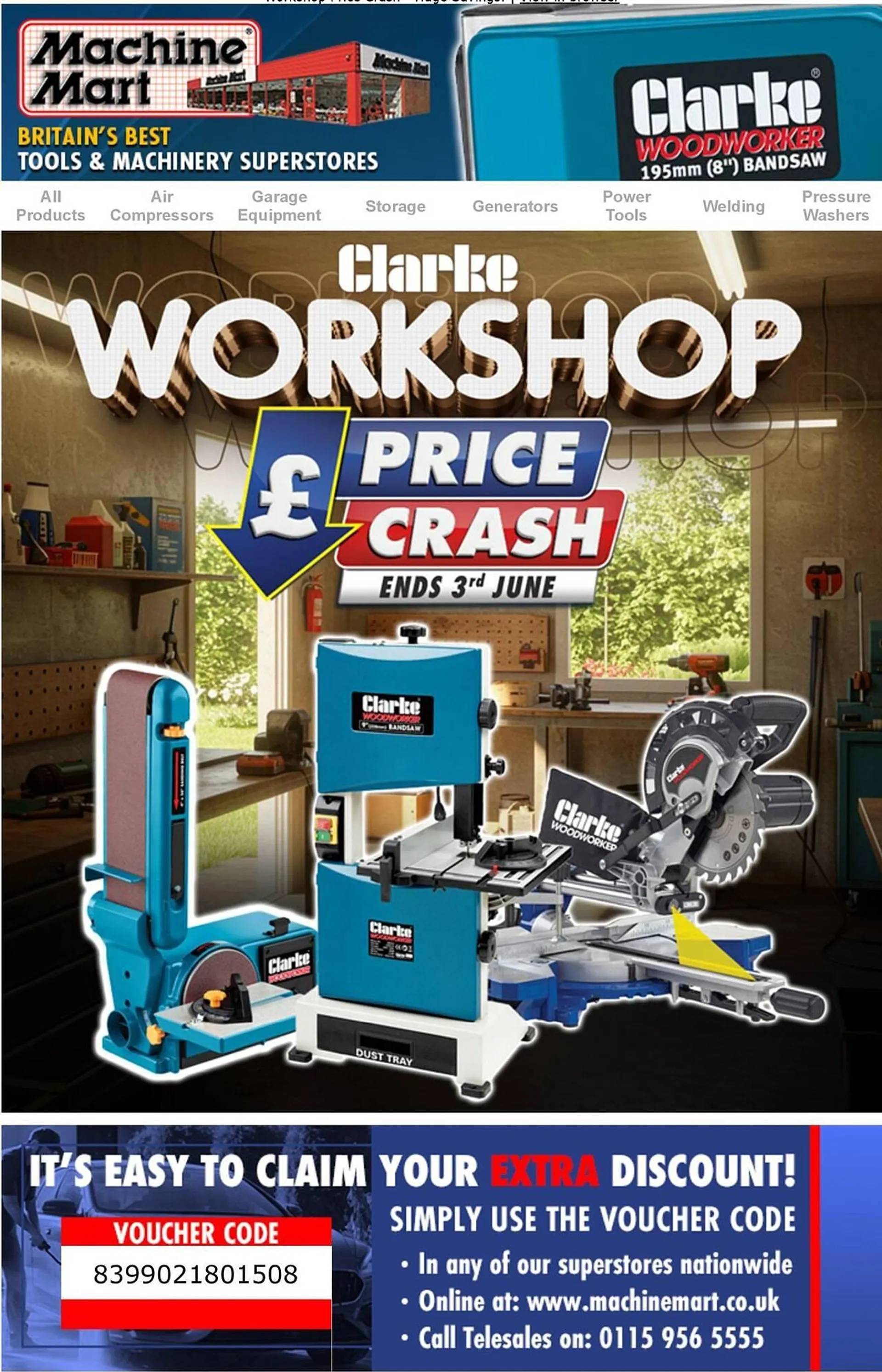 Machine Mart leaflet - 1