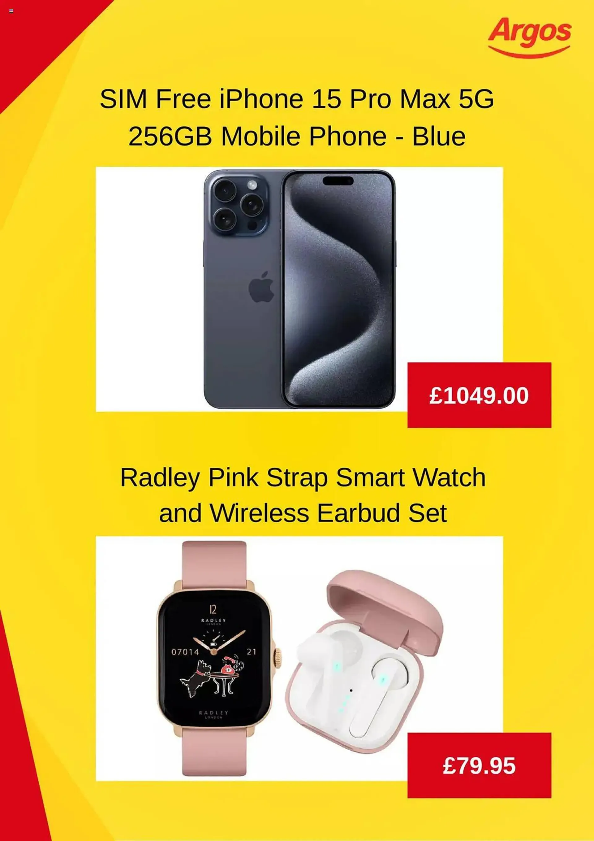 Argos leaflet from 10 December to 16 December 2024 - Catalogue Page 4