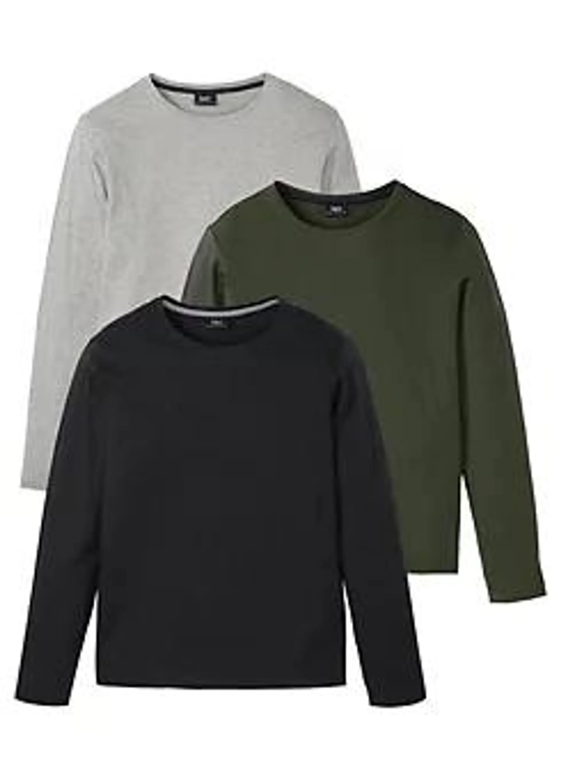 Pack of 3 Long Sleeve T-Shirts