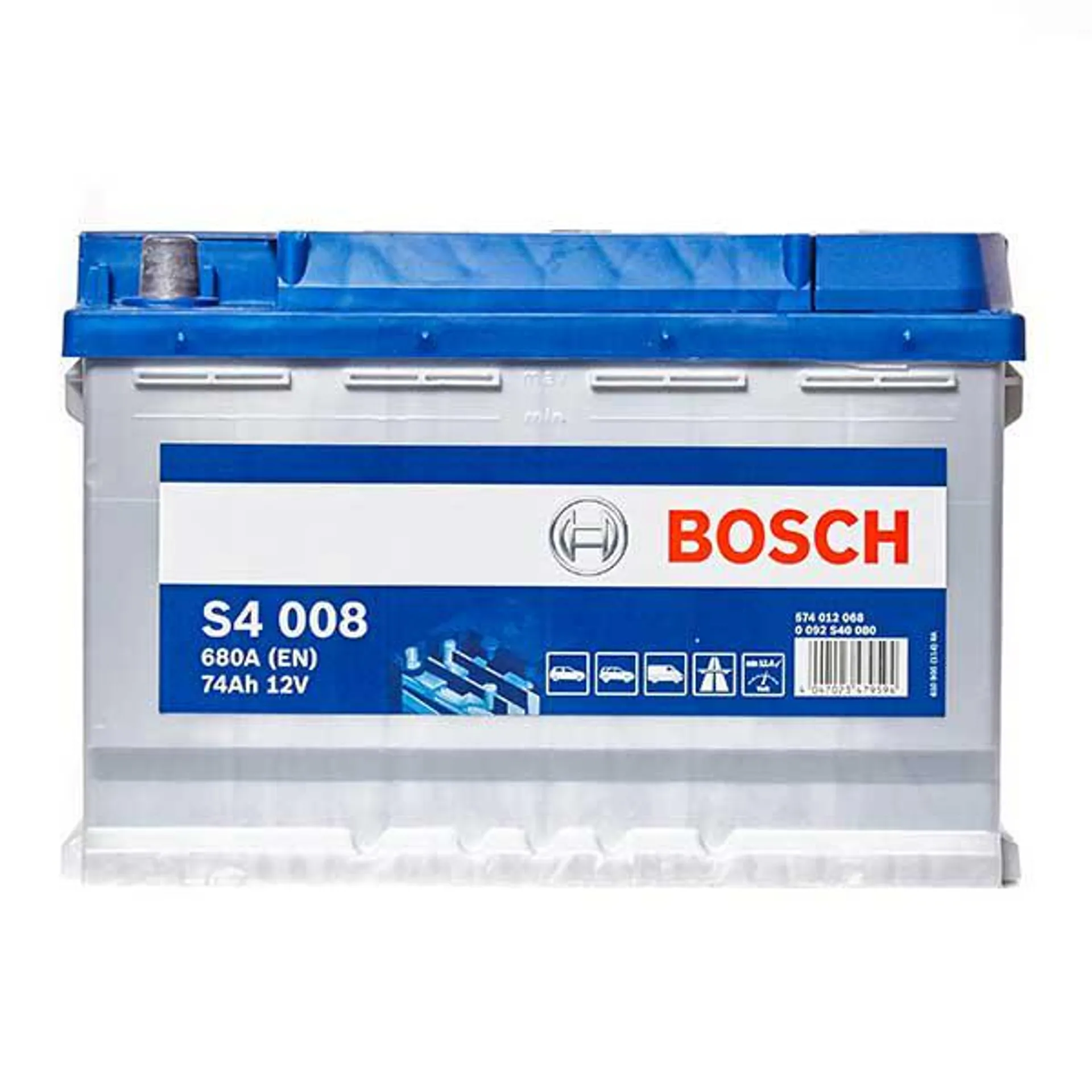 Bosch S4 Car Battery 096 4 Year Guarantee