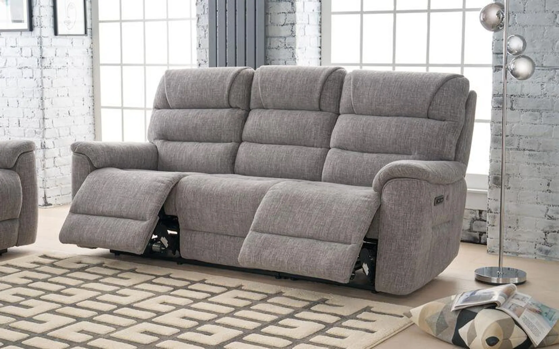 La-Z-Boy Parker 3 Seater Power Recliner Sofa