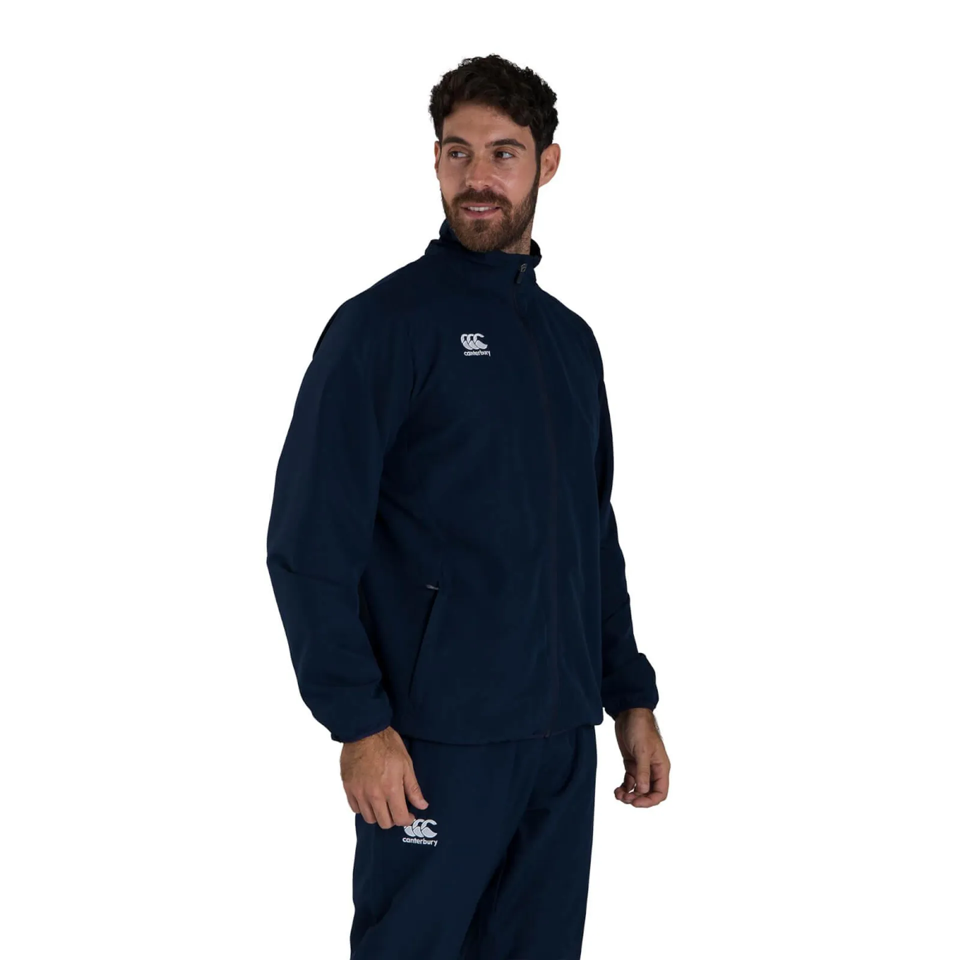 MENS CLUB TRACK JACKET NAVY