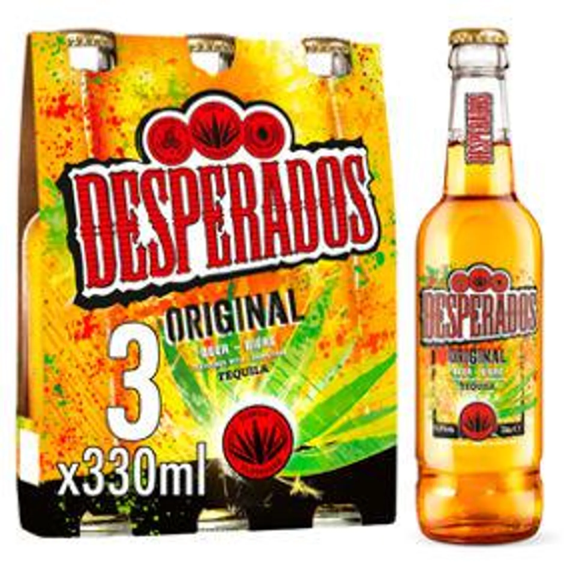 Desperados Original Tequila Flavoured Beer Bottles