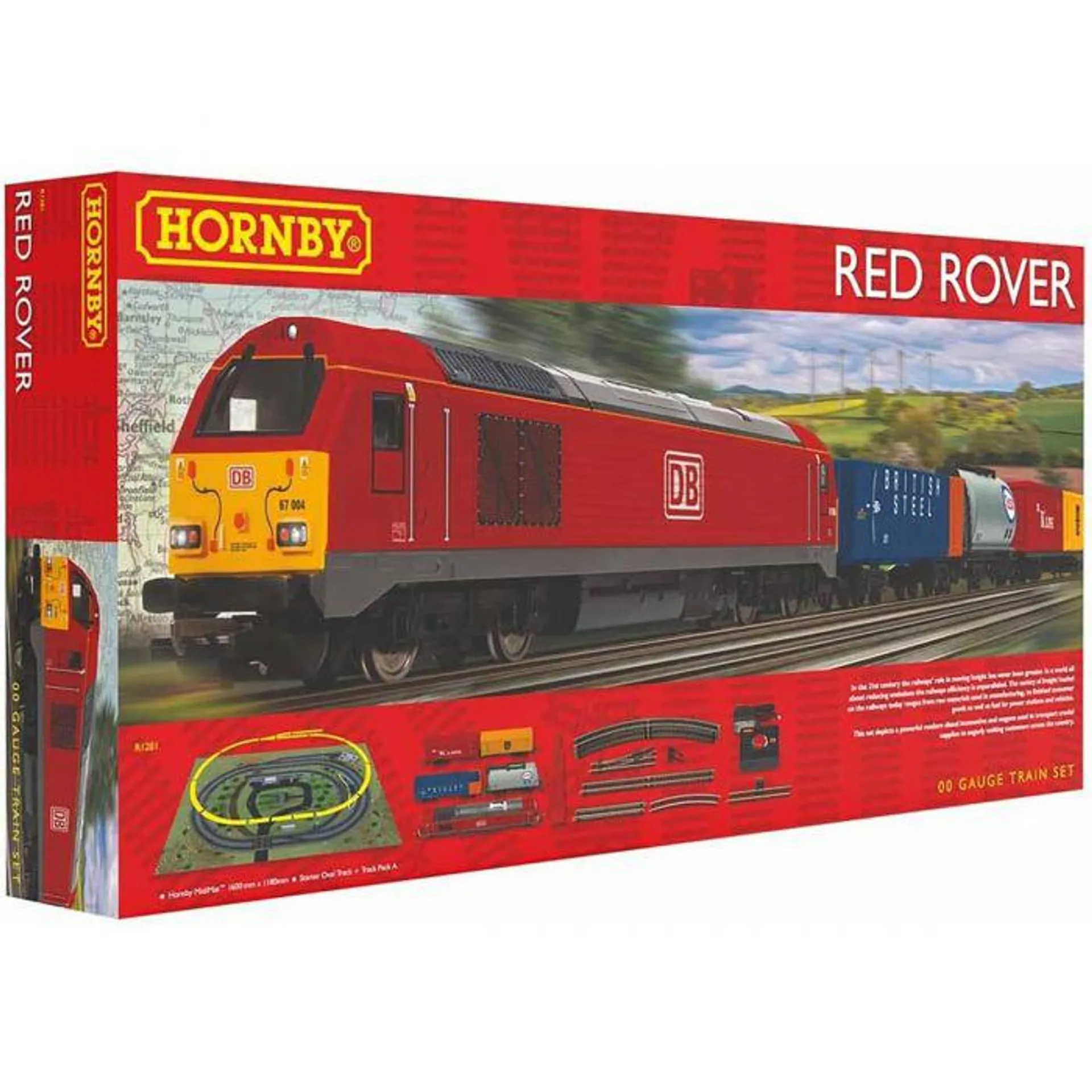 Hornby Red Rover Train Set