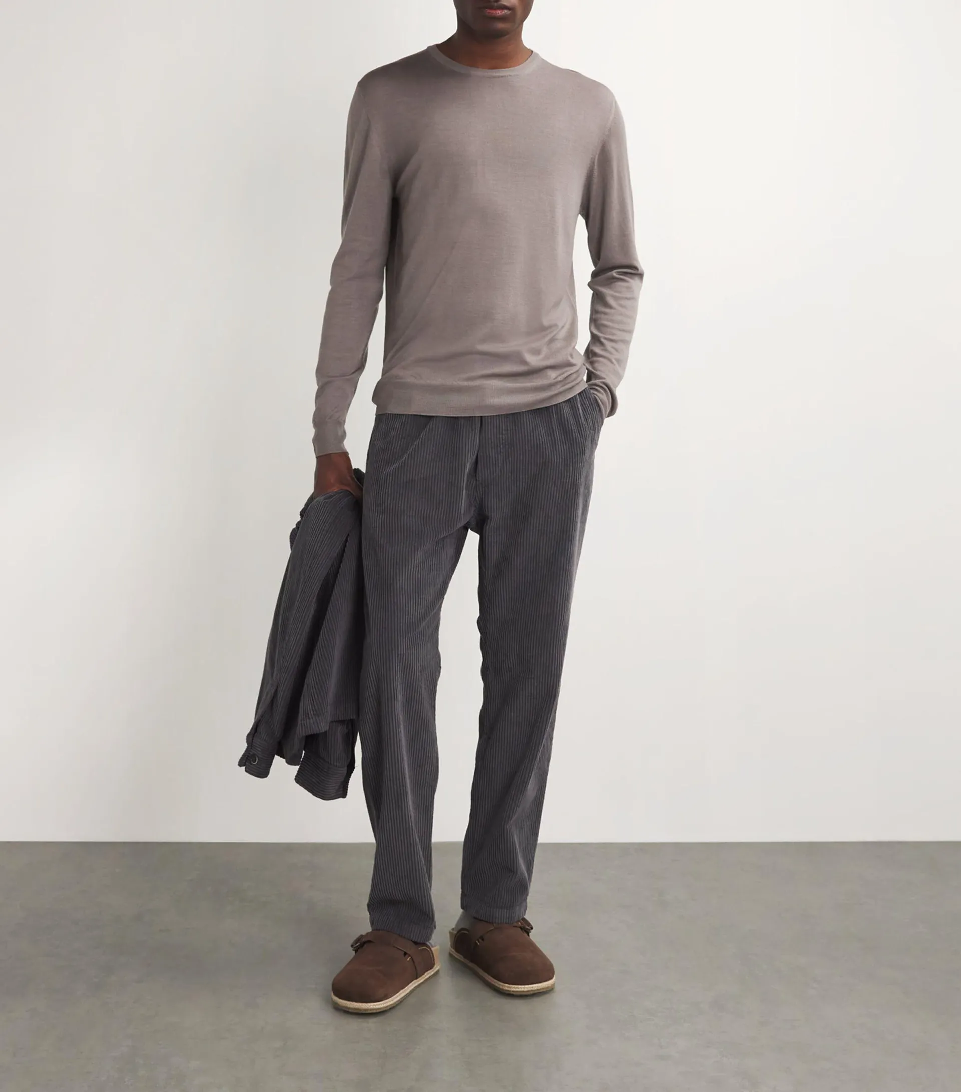 Merino Wool Fine-Knit Sweater