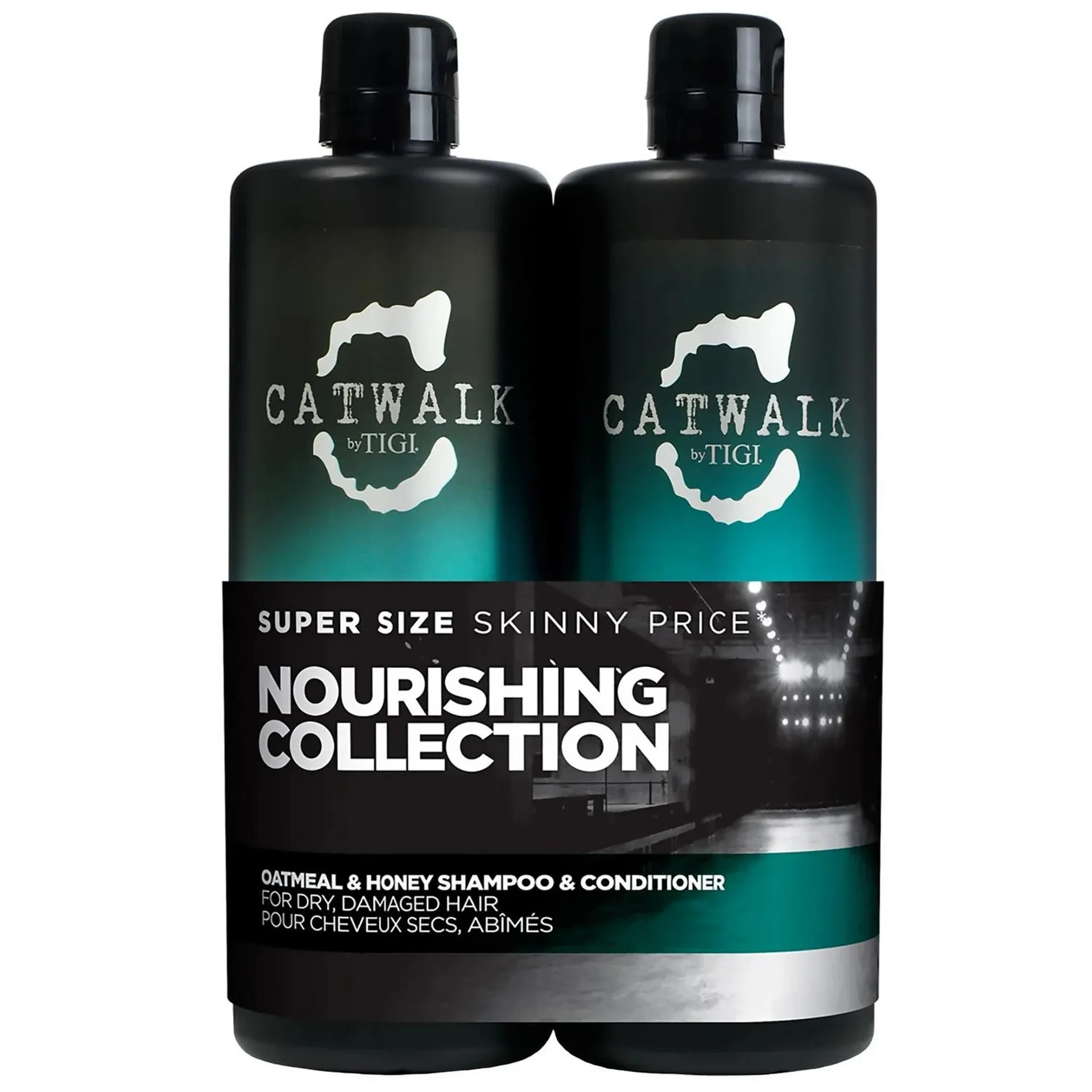 TIGI Catwalk Oatmeal & Honey Tween Set: Shampoo 750ml & Conditioner 750ml