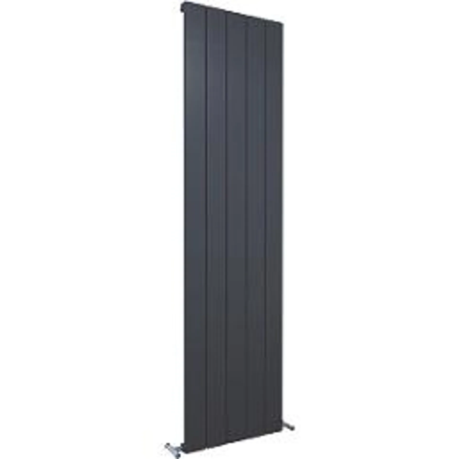 Kudox 1800mm x 470mm 3897BTU Black Vertical Designer Radiator