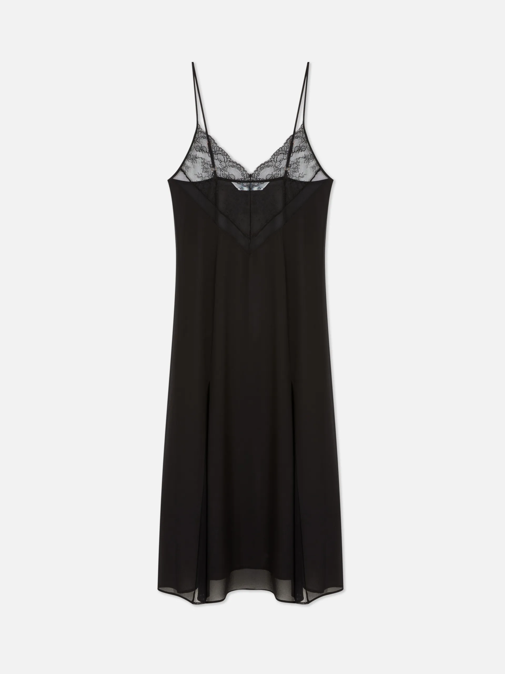 Mesh and Lace Chemise Nightdress