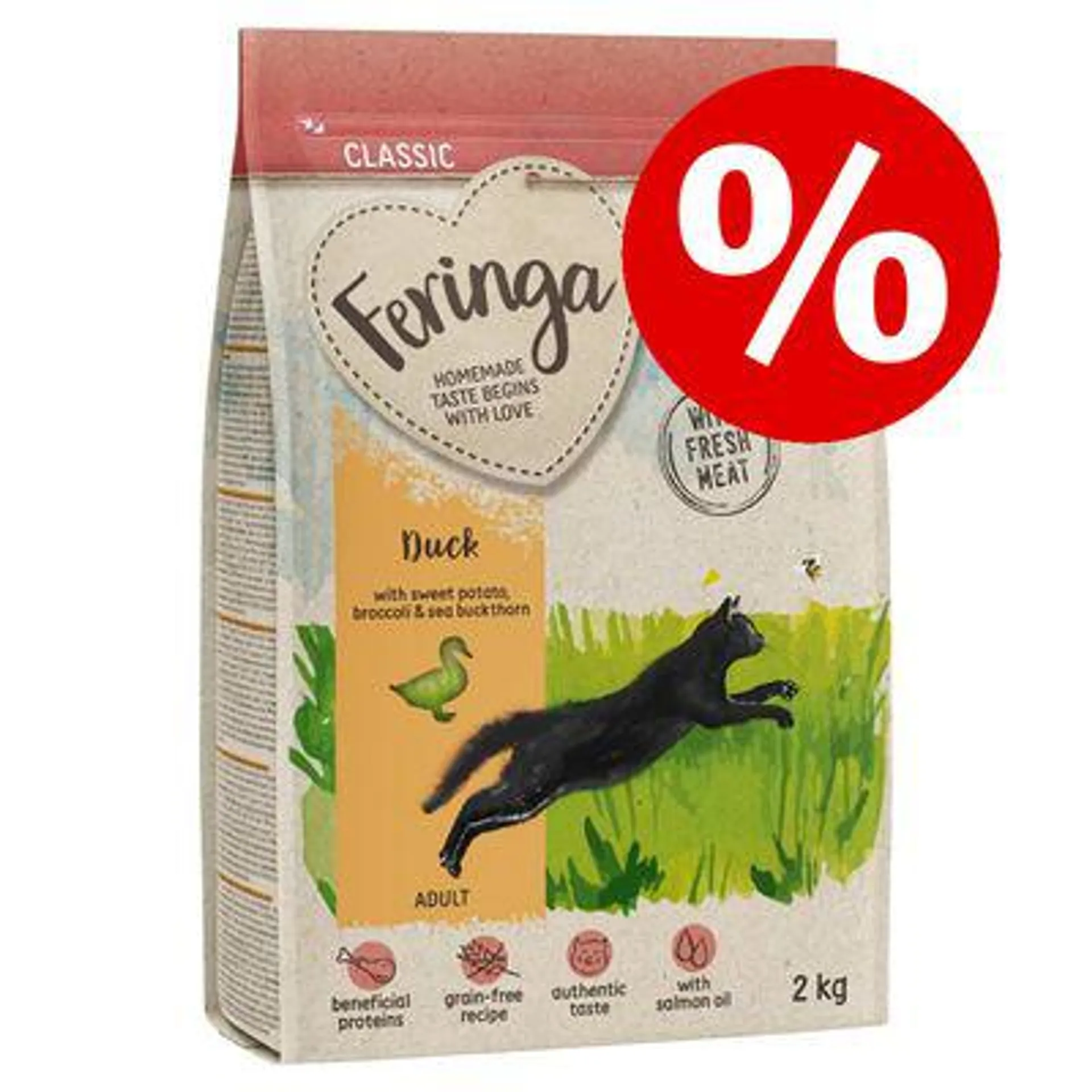 2kg Feringa Dry Cat Food - £3 Off!*