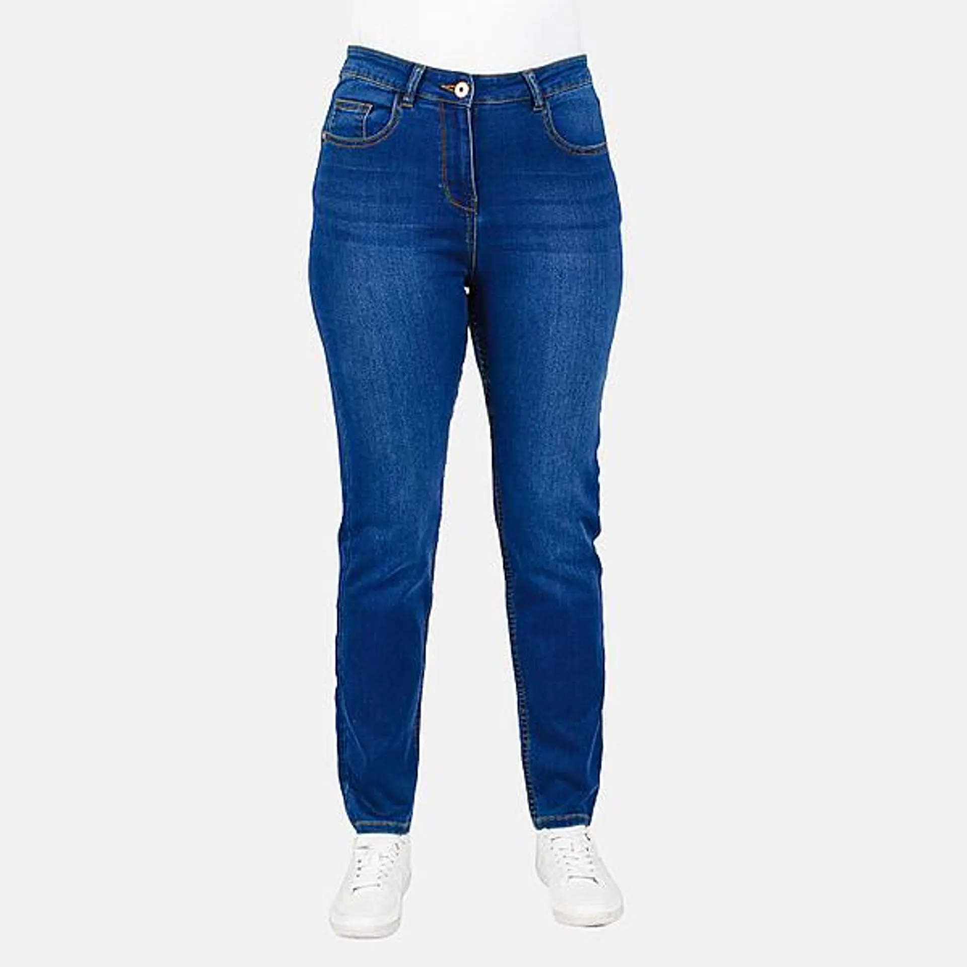 TAMSY - Angelina Stretch Jeans - Mid Blue