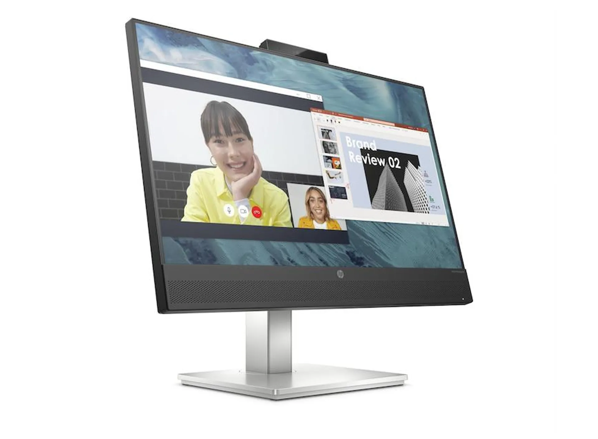 HP M24 (23.8”) FHD IPS USB-C Webcam Monitor with Audio