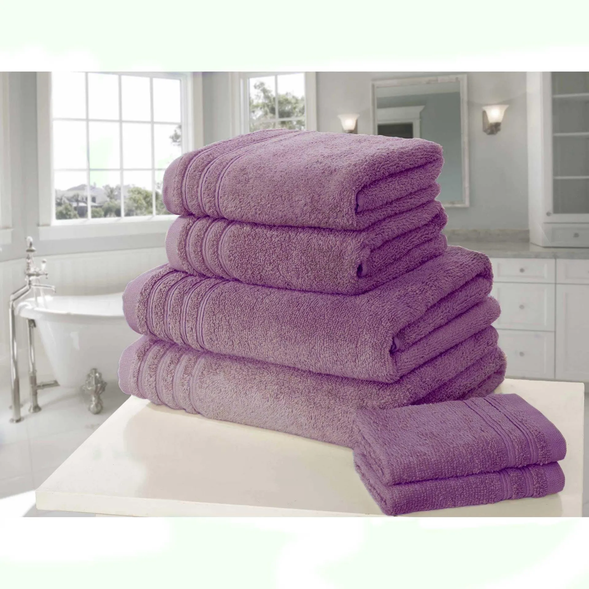 Lewis's So Soft Zero Twist Towel Range - Soft Mauve