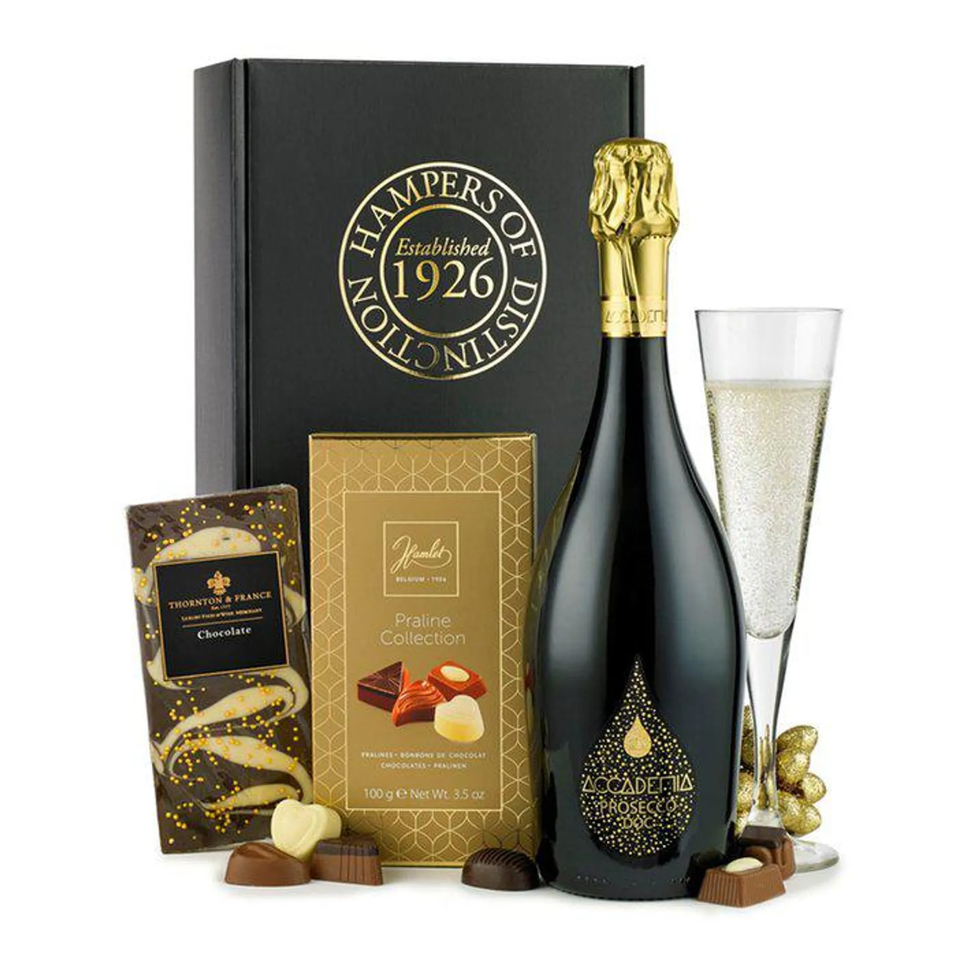 Prosecco 75cl & Chocolates Hamper 1x75cl