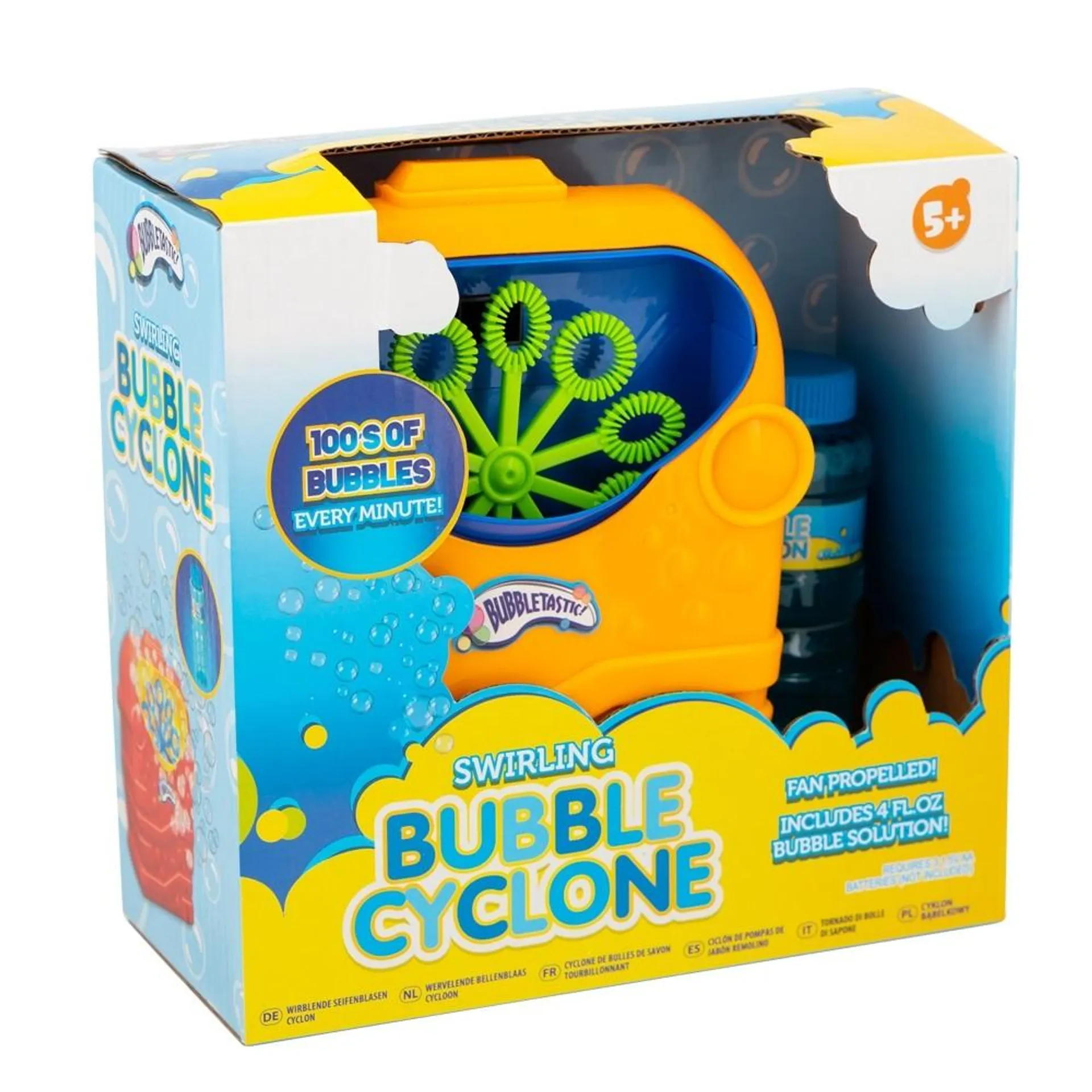 SWIRLING BUBBLE CYCLONE - ORANGE