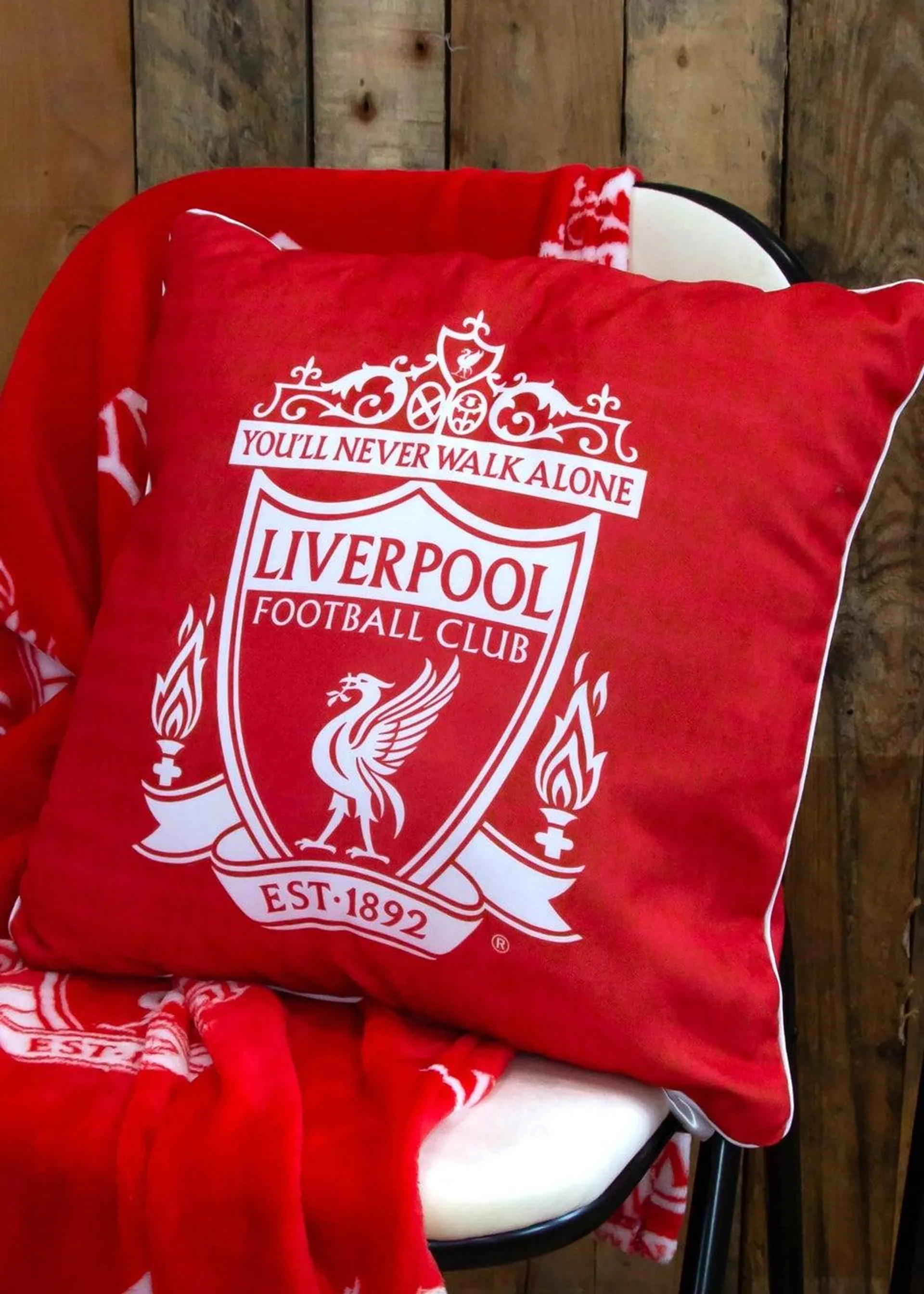 Liverpool FC Tone Square Cushion (40cm x 40cm)