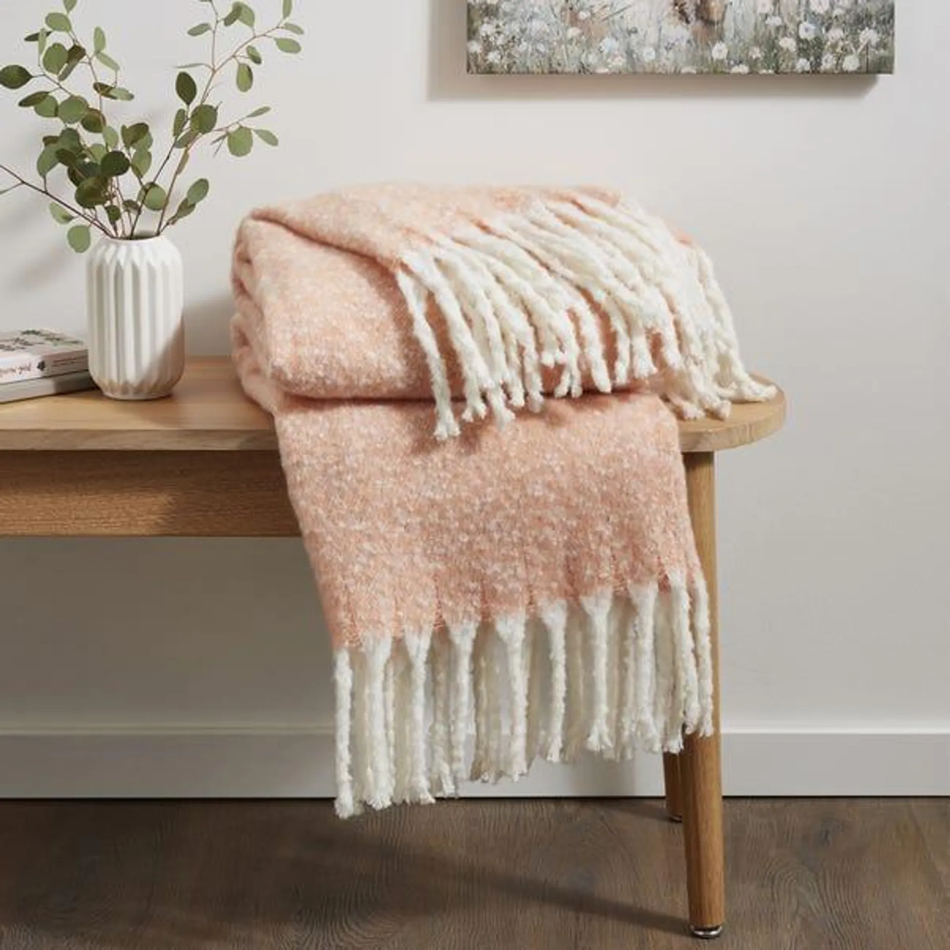 Faux Mohair Throw 130cm x 180cm