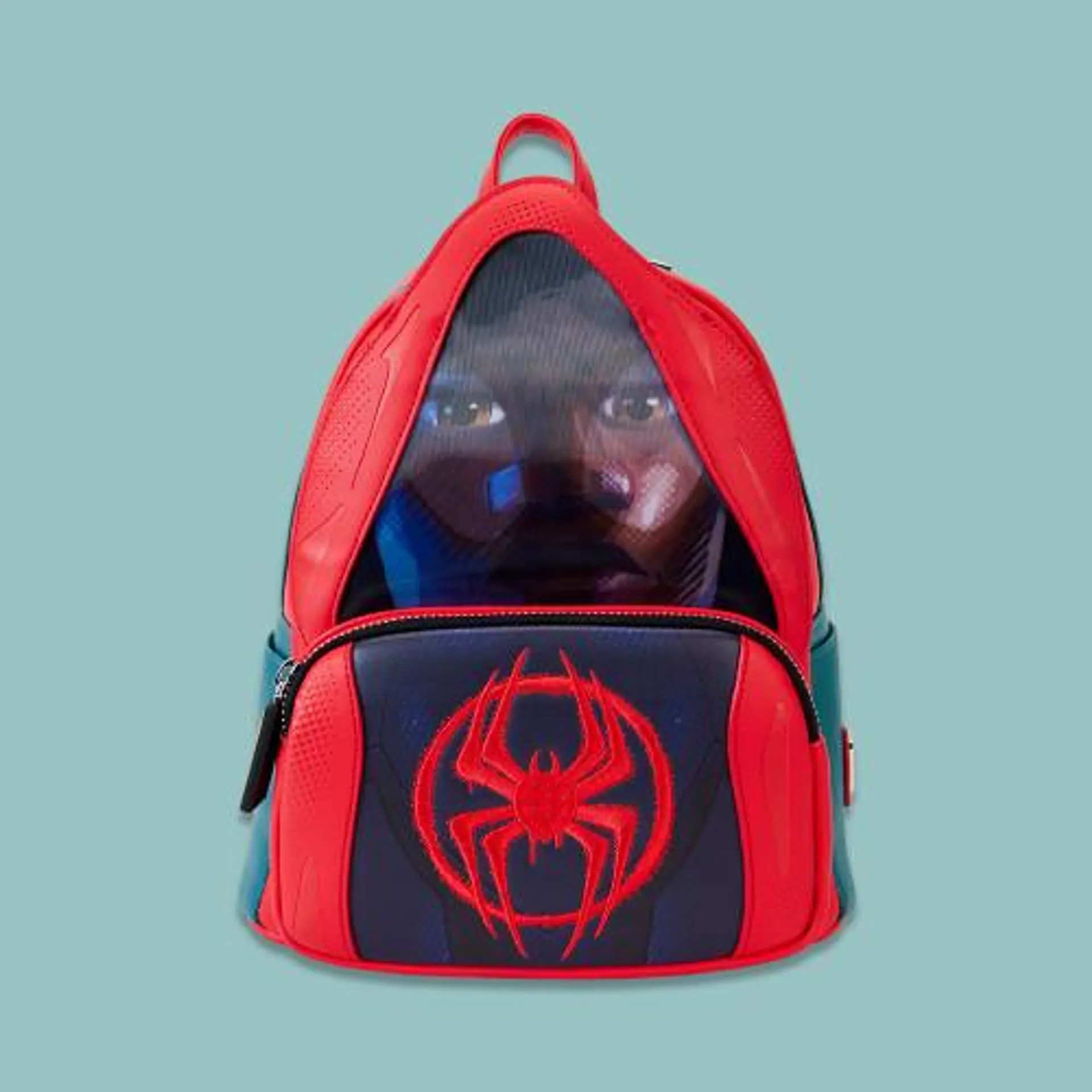 Marvel Spiderverse Miles Morales Hoodie Cosplay Loungefly Mini Backpack