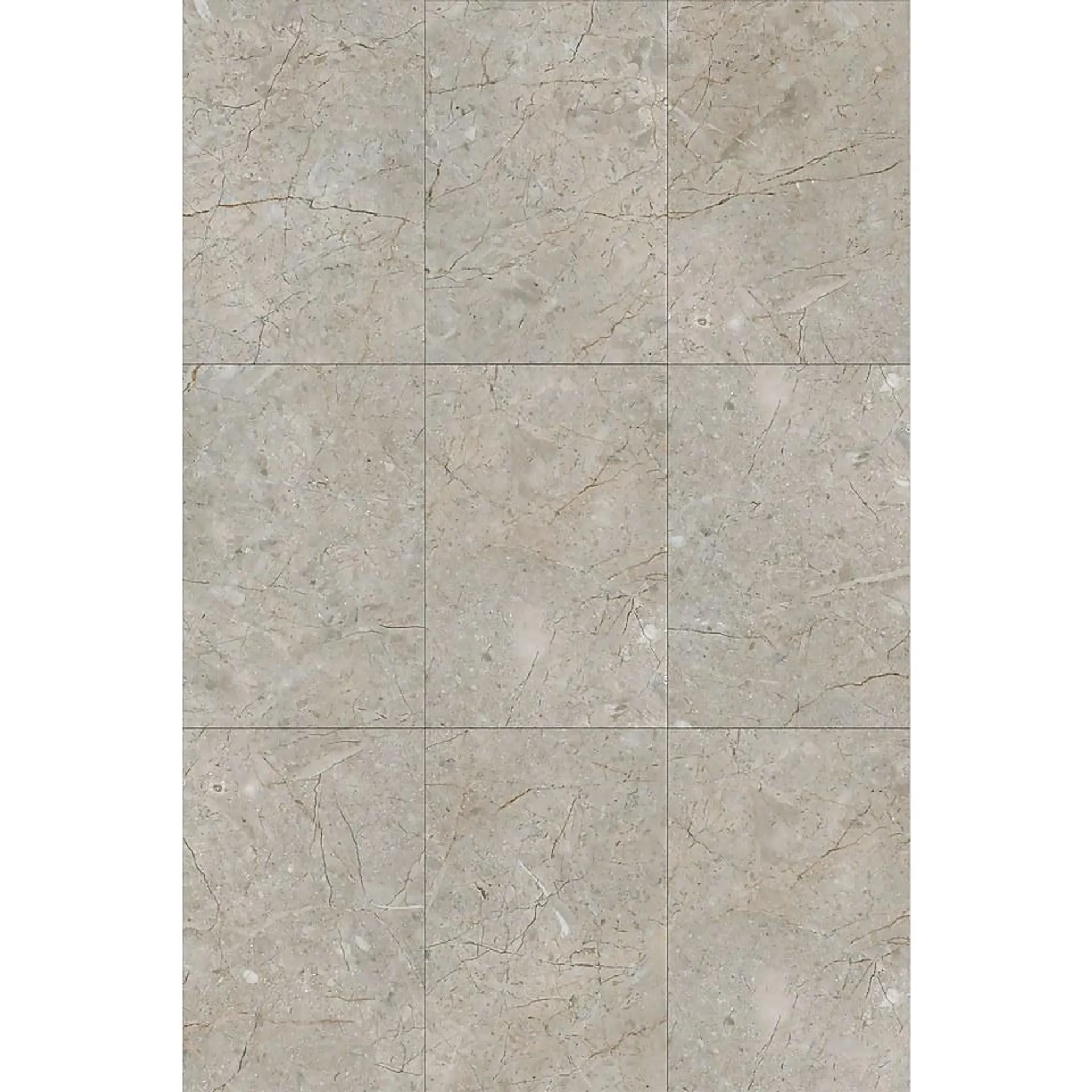 Plancs Natural Marble Self-Adhesive Vinyl Floor Tile 5 Piece Pack - 0.93 sqm