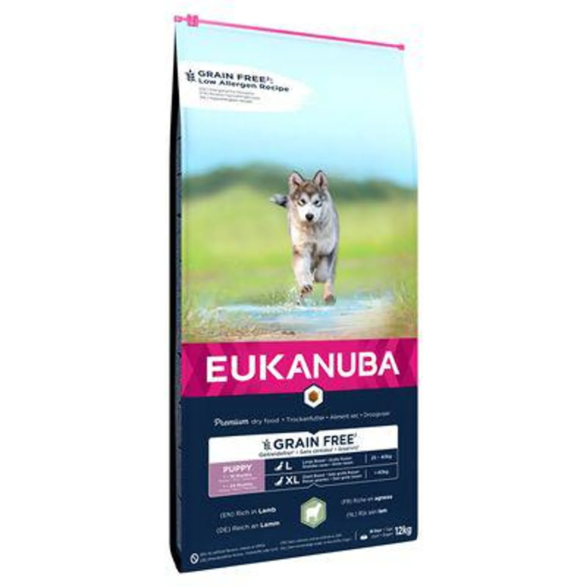 12kg Eukanuba Grain Free Puppy Dry Dog Food - 10% Off! *