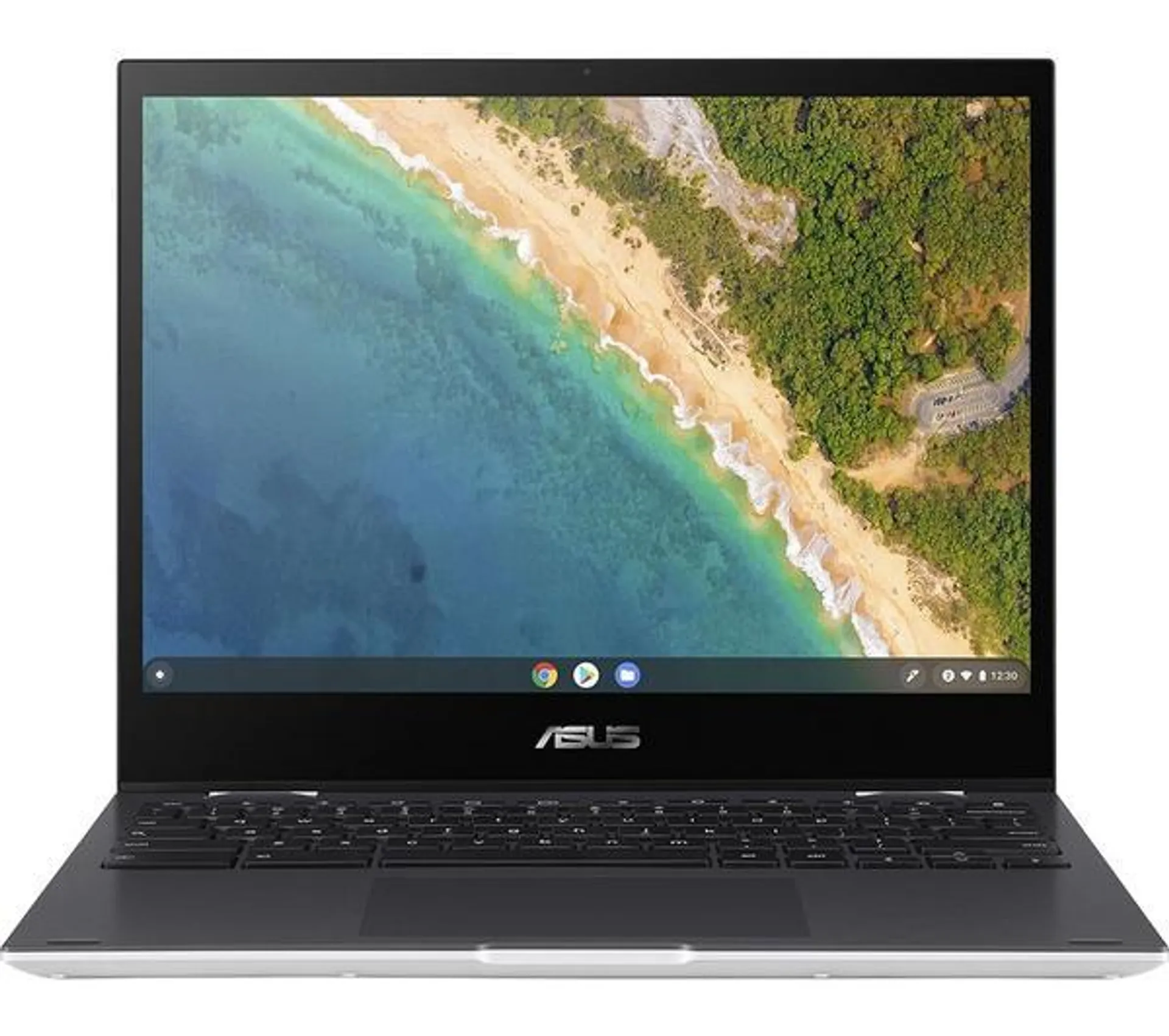 ASUS Flip CM3200MT 12" 2 in 1 Chromebook - MediaTek MT8192, 128 GB eMMC, Grey