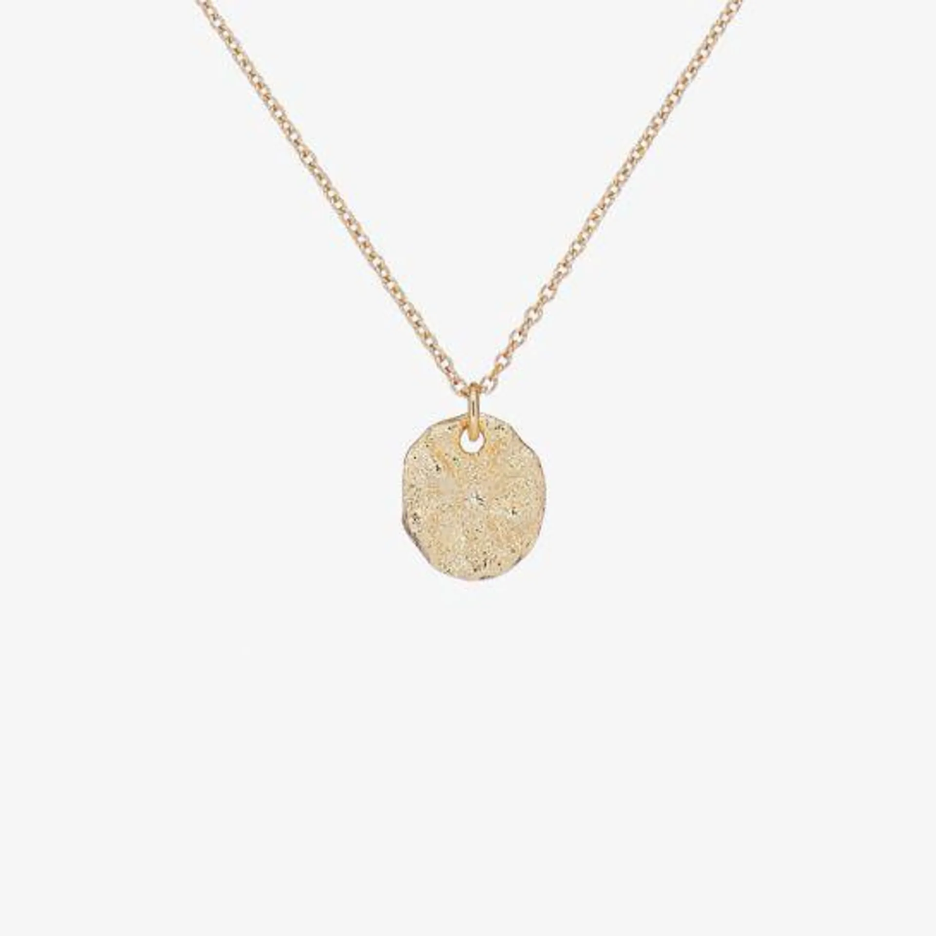 Mesra Gold Moonrock Pendant Necklace